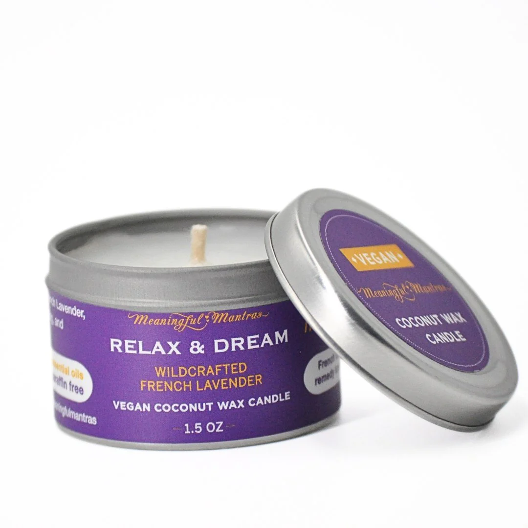 1.5oz French Lavender Tin Candle - Image 3