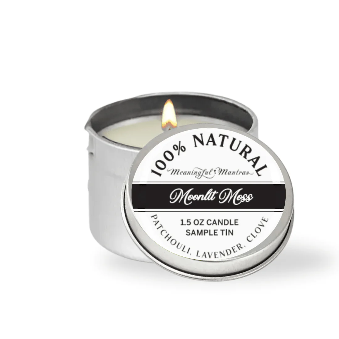 1.5oz Moonlit Moss Tin Candle
