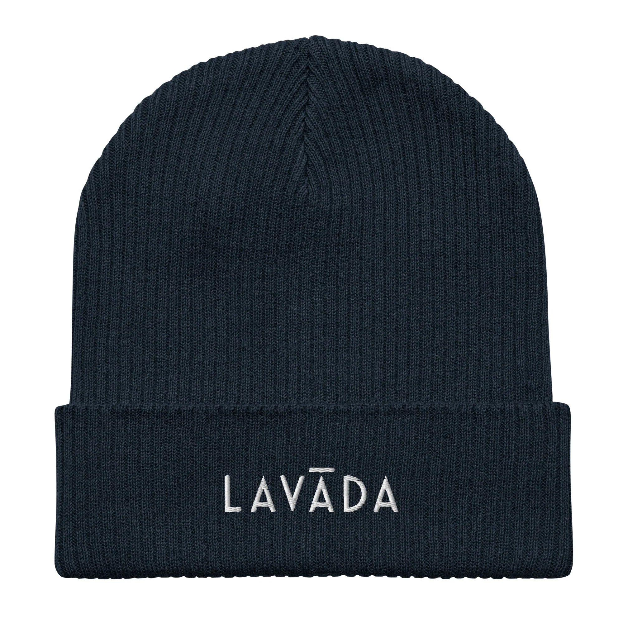 100% Organic Cotton Unisex Ribbed Beanie - Image 2
