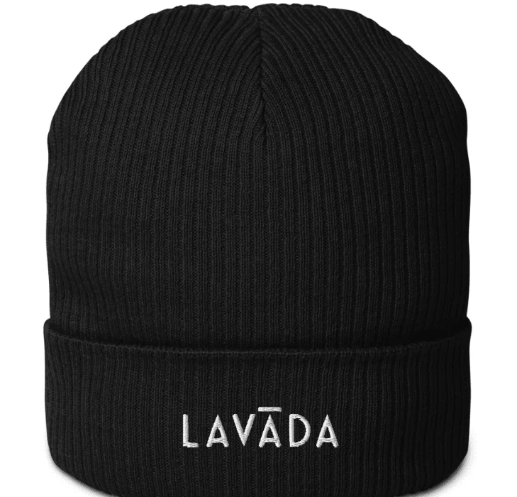 100% Organic Cotton Unisex Ribbed Beanie - Image 9