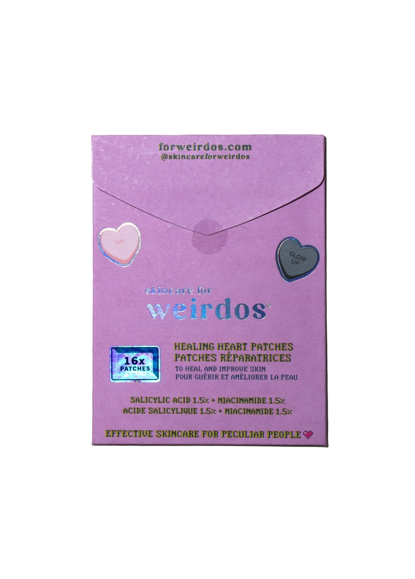 16 healing heart pimple patches - Image 2