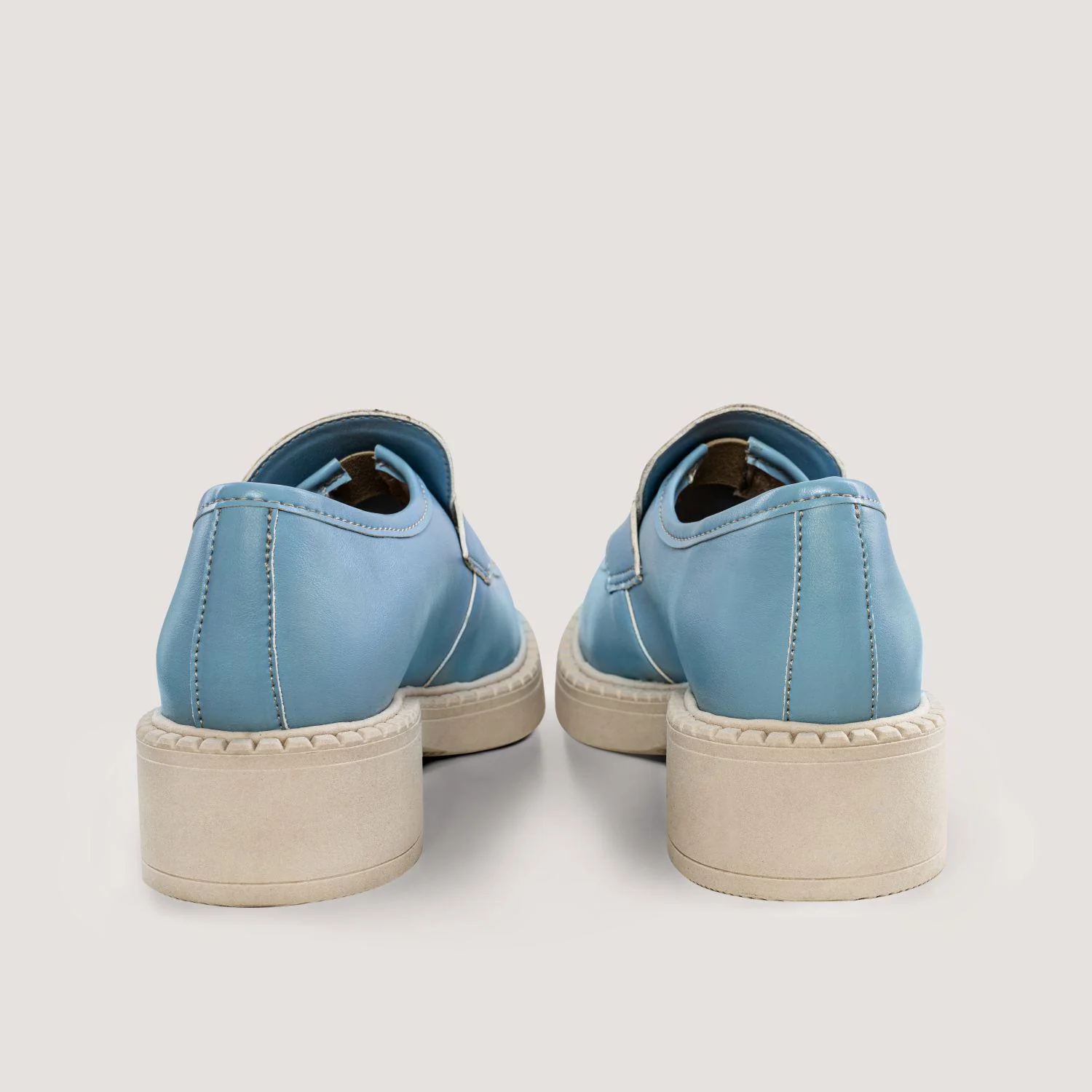 3 in 1 Apple loafers DIANE – sky blue - Image 4