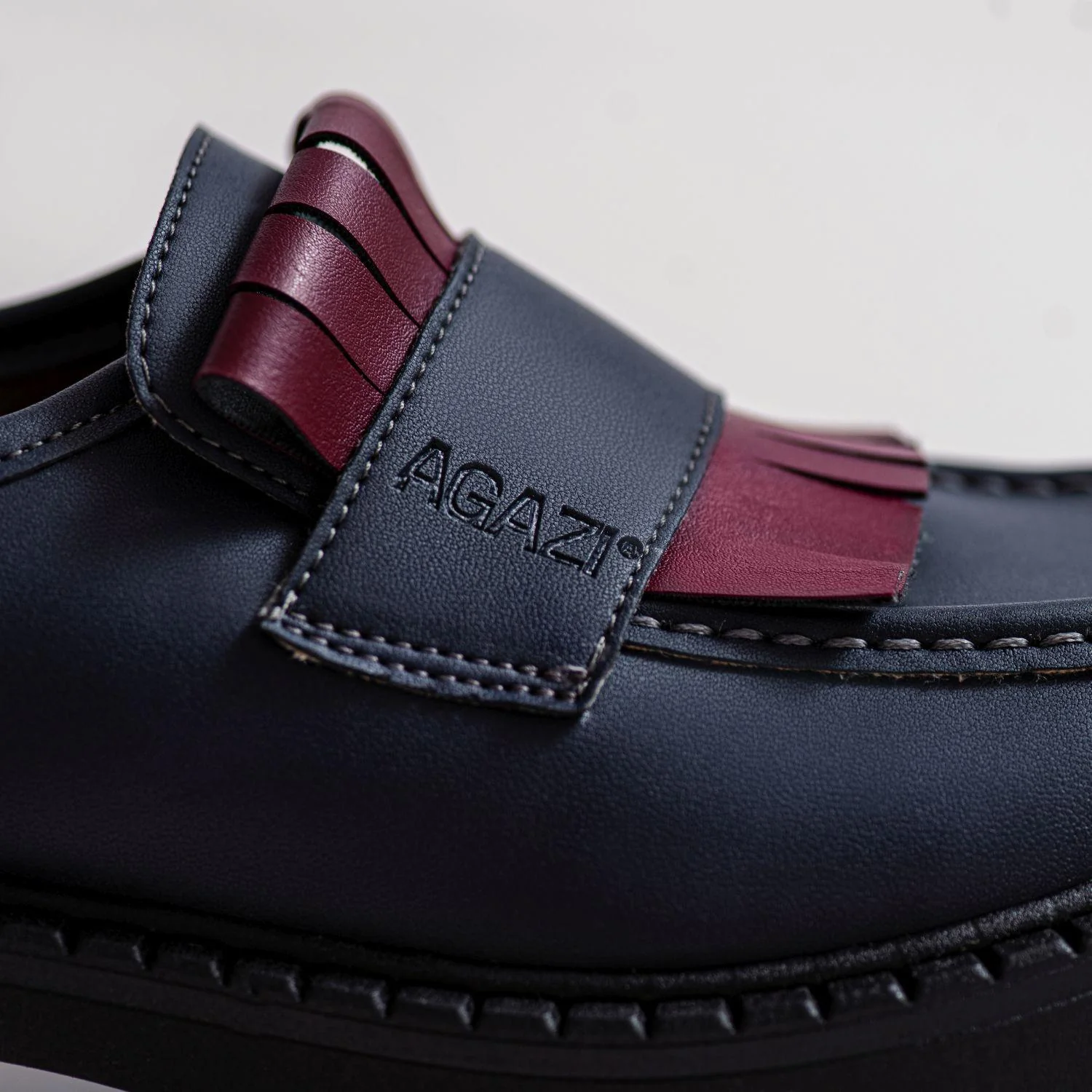 3 in 1 Corn loafers DIANE – navy blue - Image 7