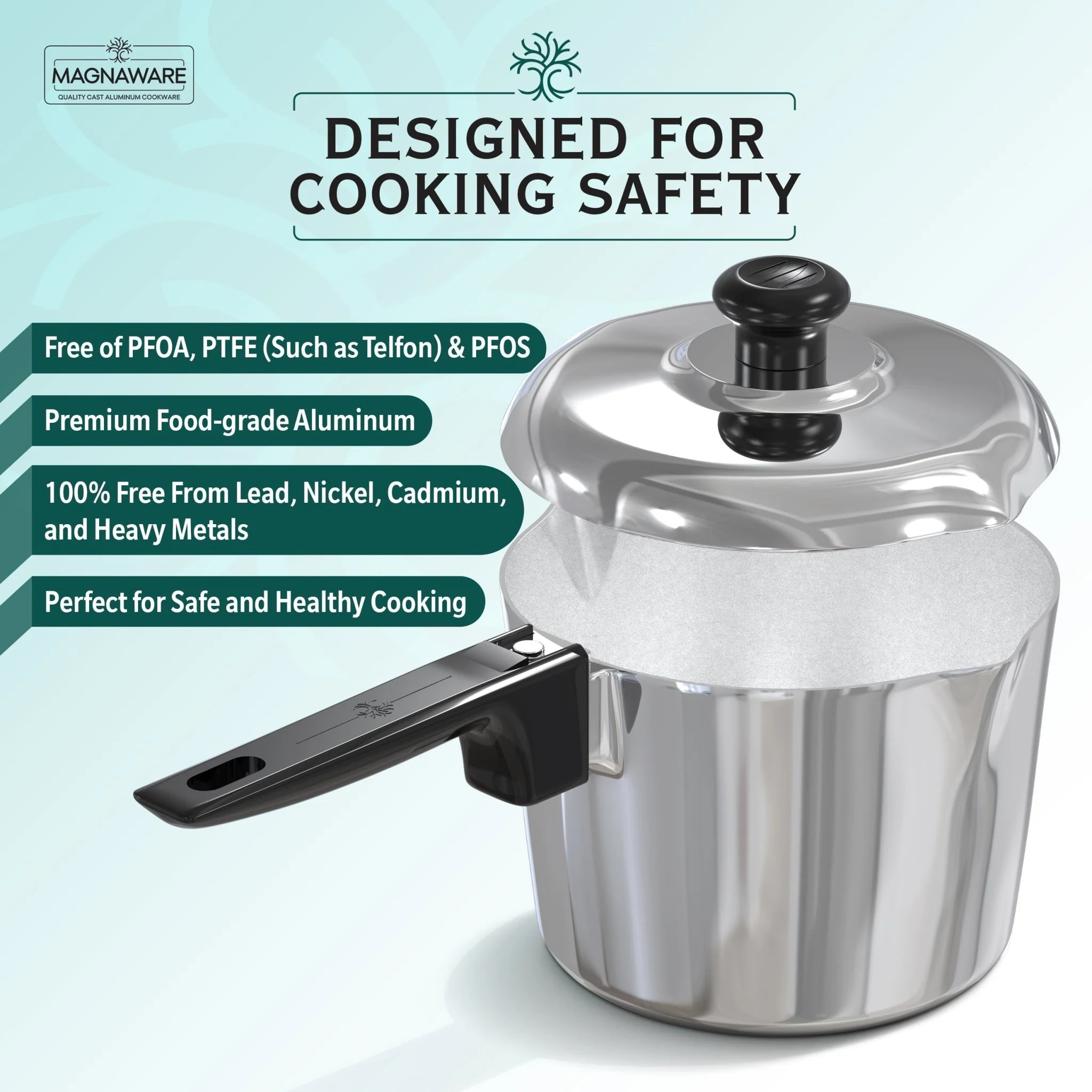 3 Quart Sauce Pan with Lid - Image 4