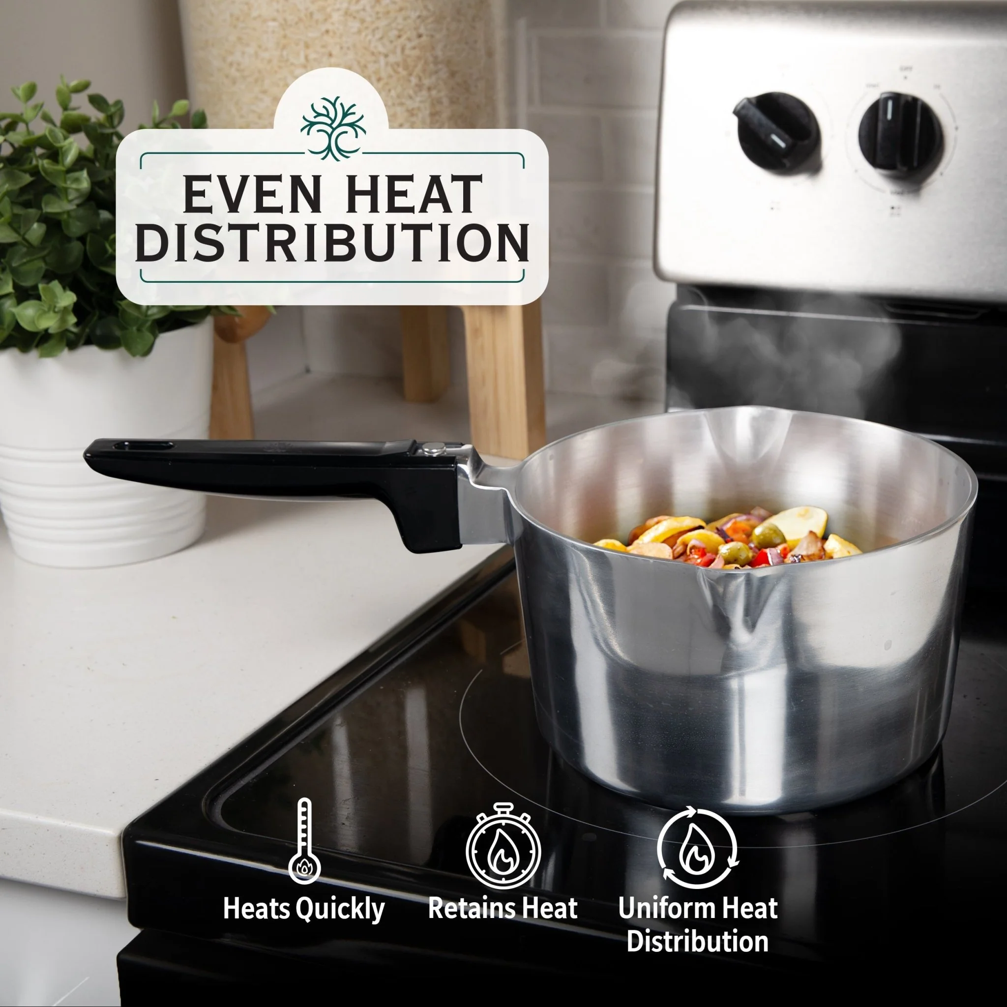 3 Quart Sauce Pan with Lid - Image 8