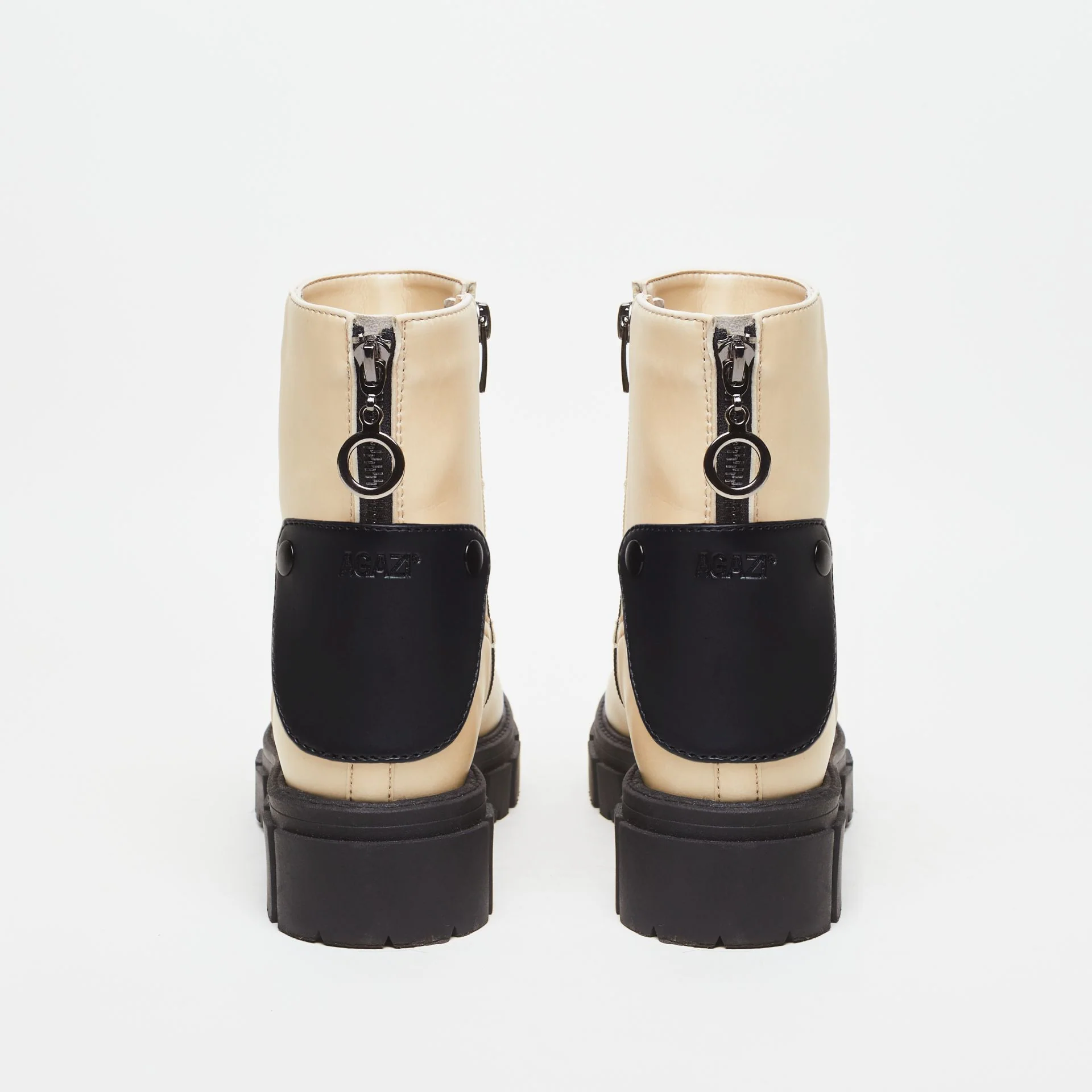 3in1 KAMA plant based leather boots – vanilla - Image 6