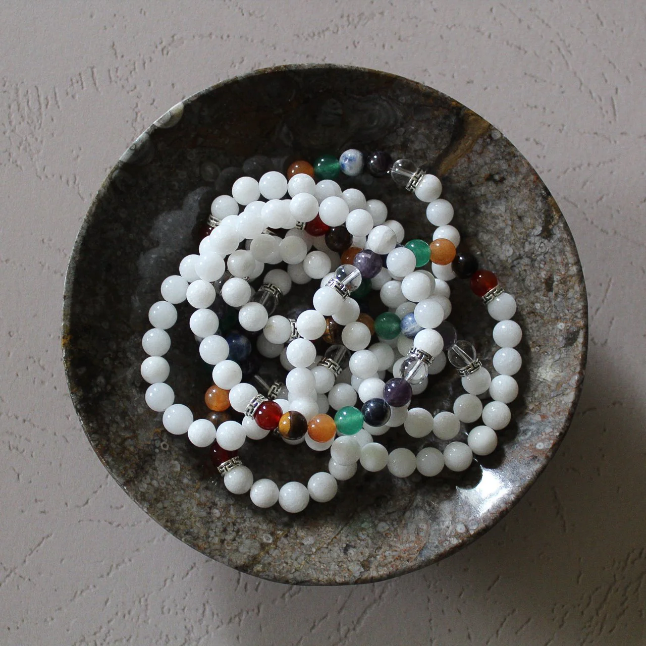 7 Chakra Crystal Healing Bracelet - Image 2