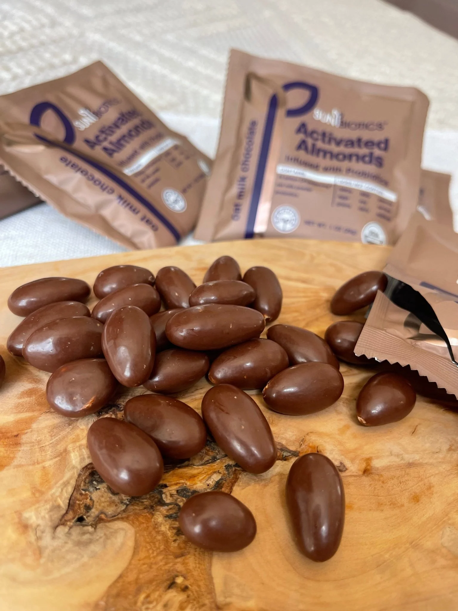 Activated Almonds - Infused with Probiotic - Oat Milk Chocolate - Image 5