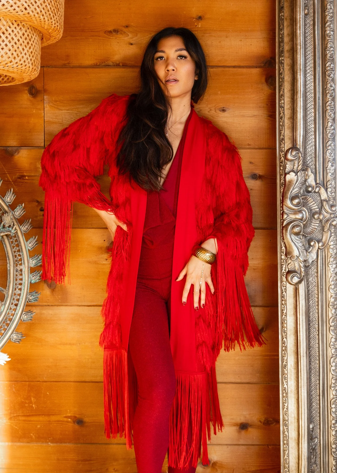 AFE ROBE - CRIMSON - Image 3