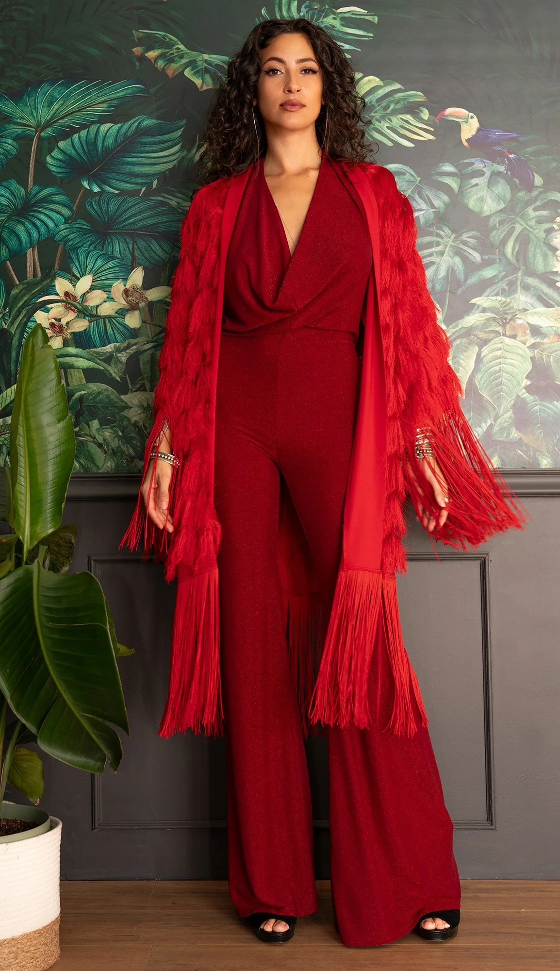 AFE ROBE - CRIMSON - Image 7
