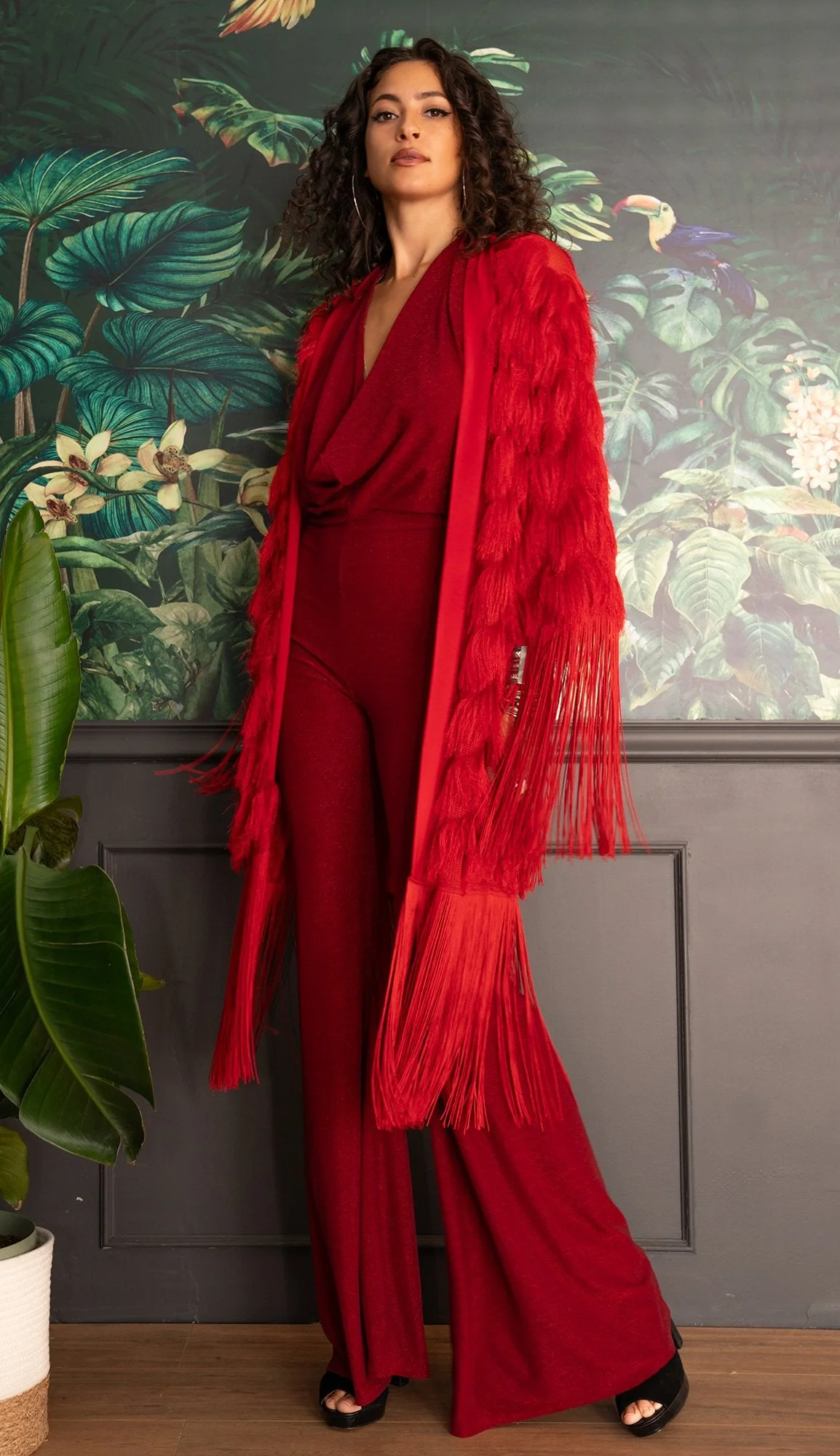 AFE ROBE - CRIMSON - Image 8