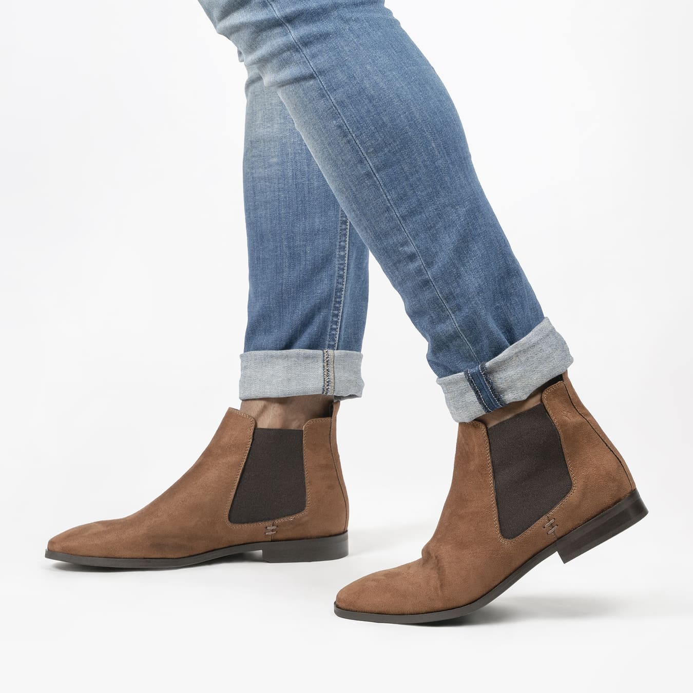 Alan - Marron Nubuck - Image 4