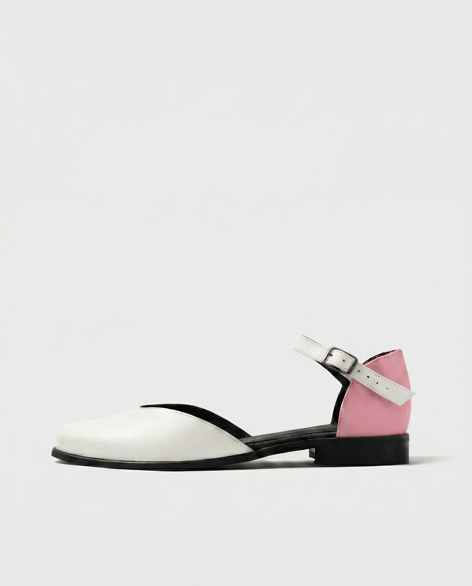 Alexa Pumps Pink cactus leather ballerinas - Image 5