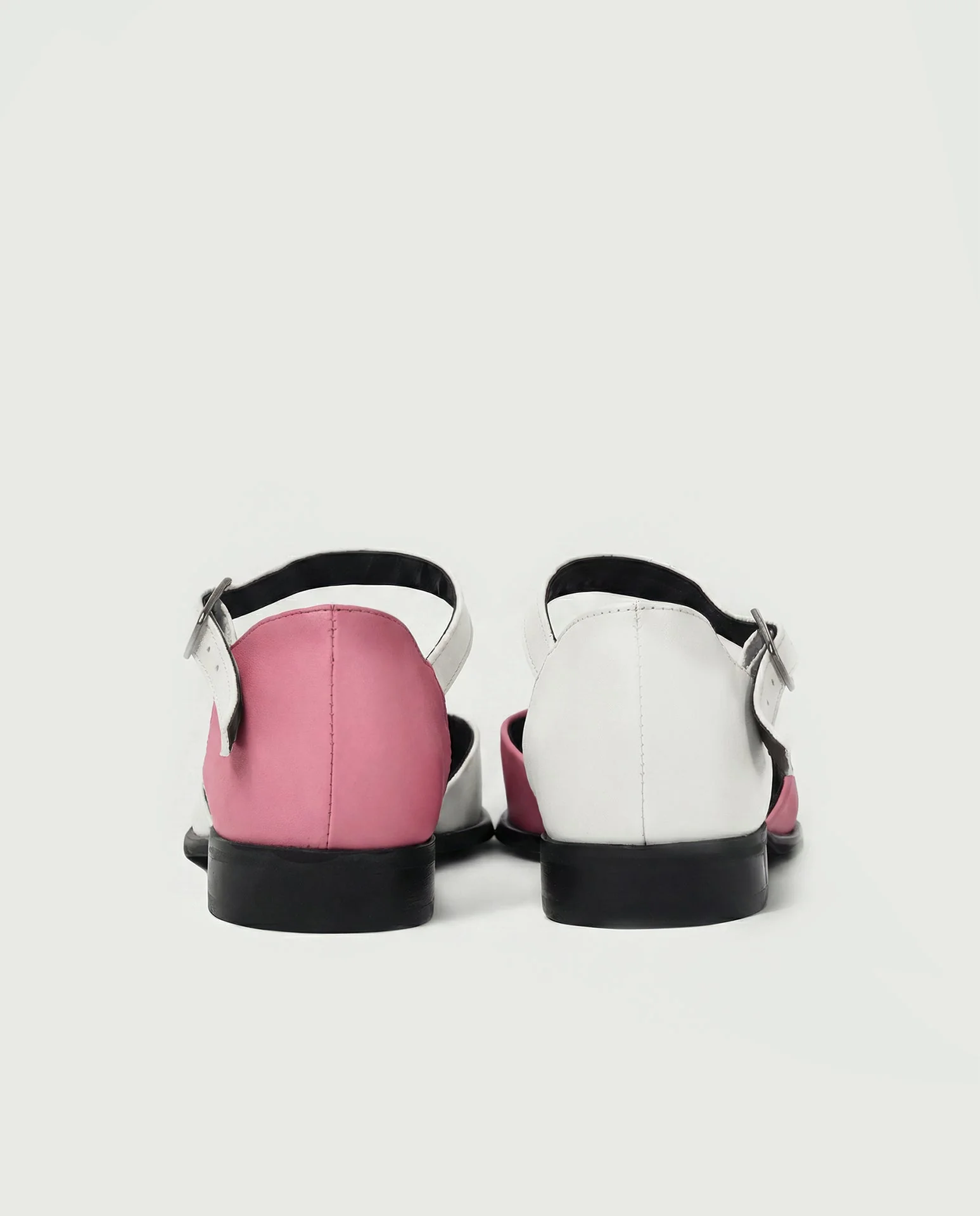 Alexa Pumps Pink cactus leather ballerinas - Image 8