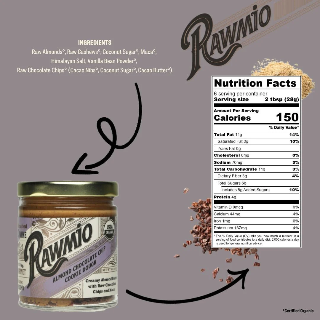 Almond Chocolate Chip Cookie Dough Spread - Image 3