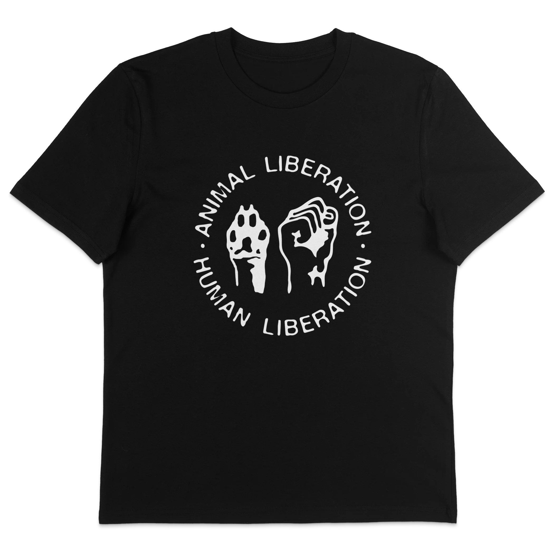 Animal Liberation Human Liberation T-Shirt - Image 3