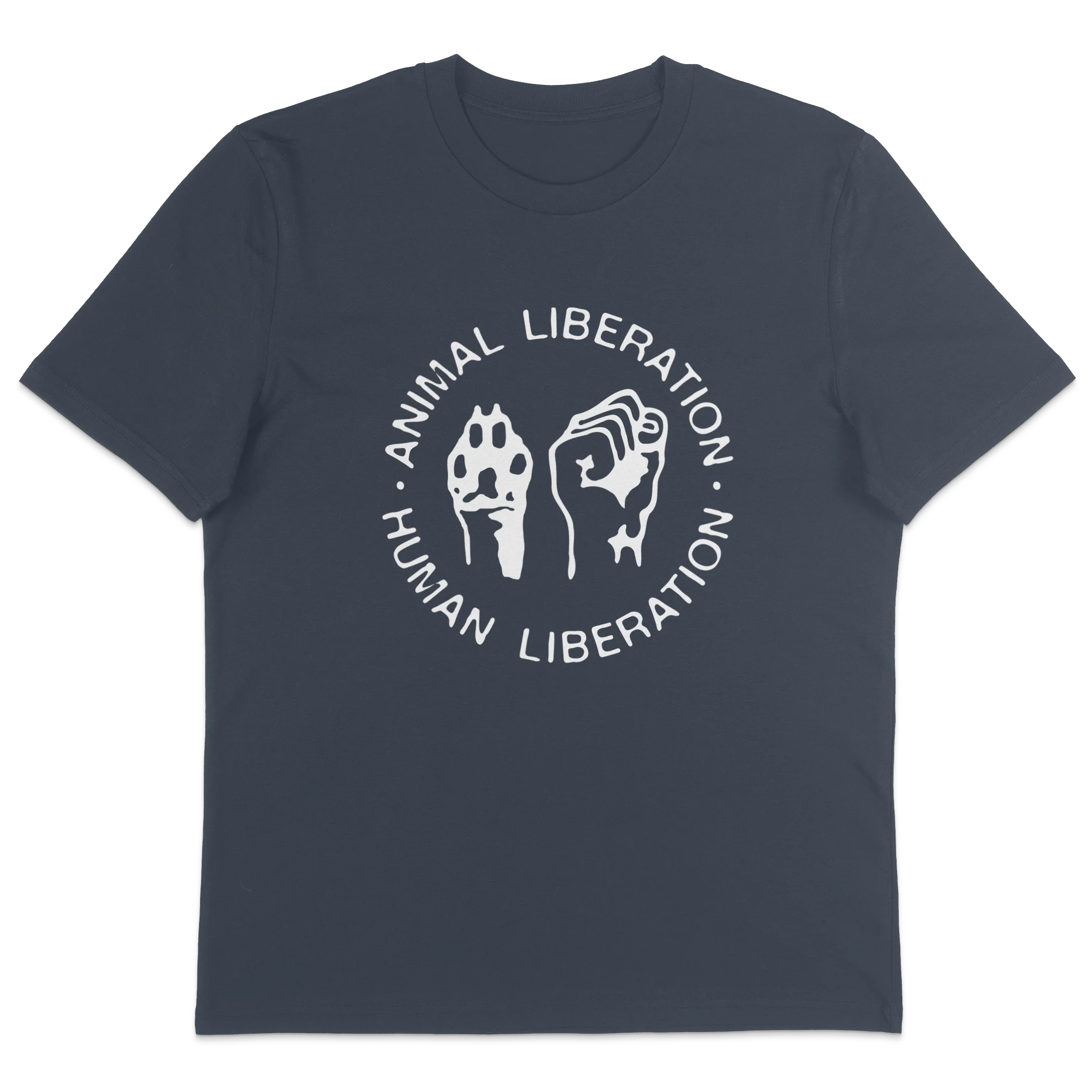 Animal Liberation Human Liberation T-Shirt - Image 4