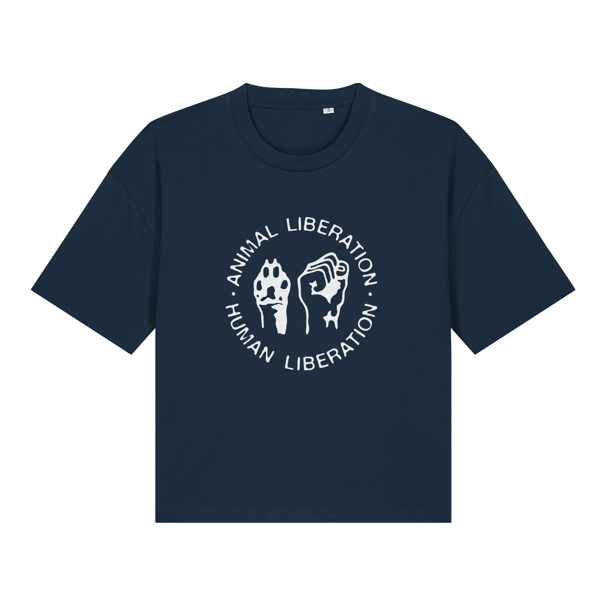 Animal Liberation Human Liberation Women's Boxy T-Shirt - Image 2