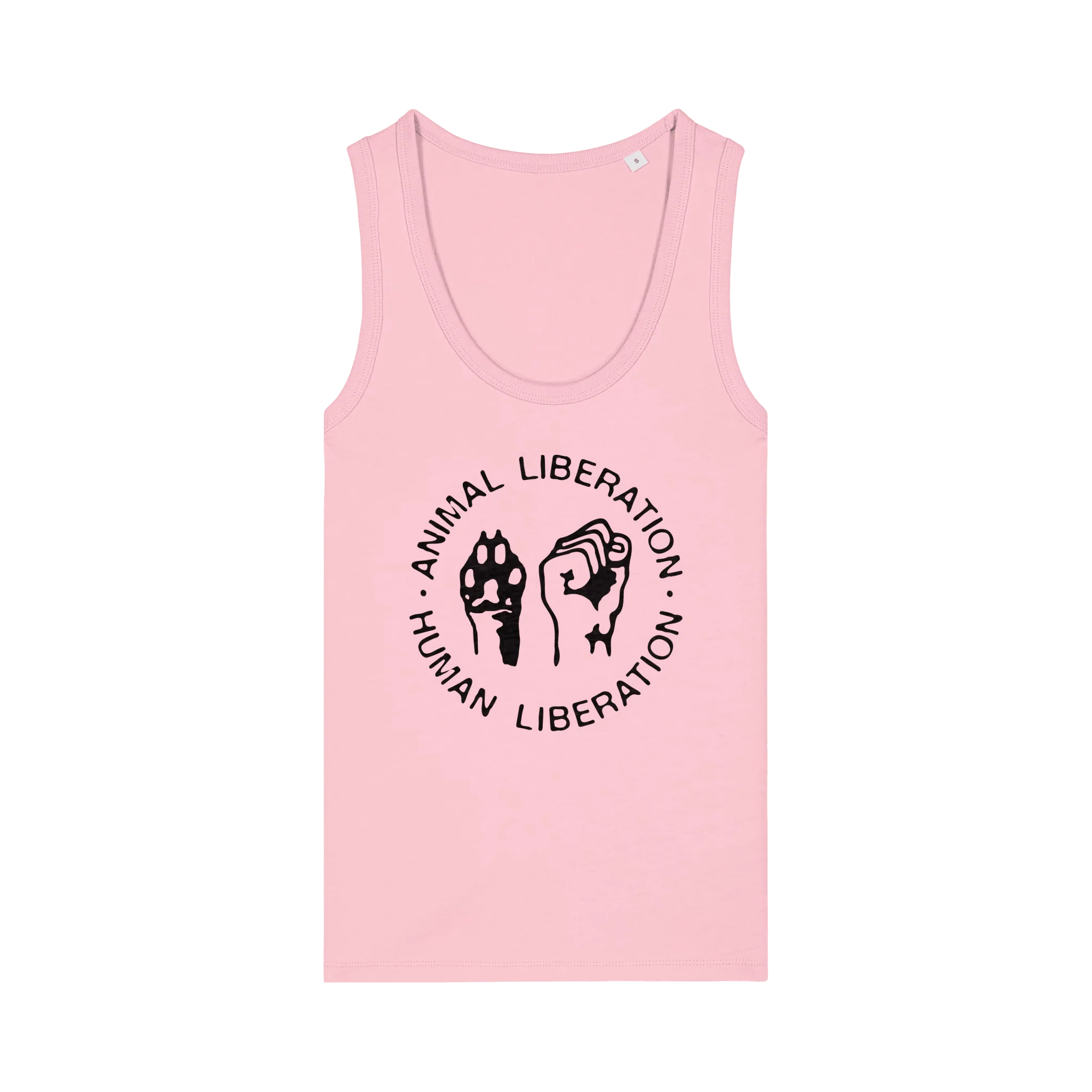 Animal Liberation Human Liberation Women's Tank Top - Image 2