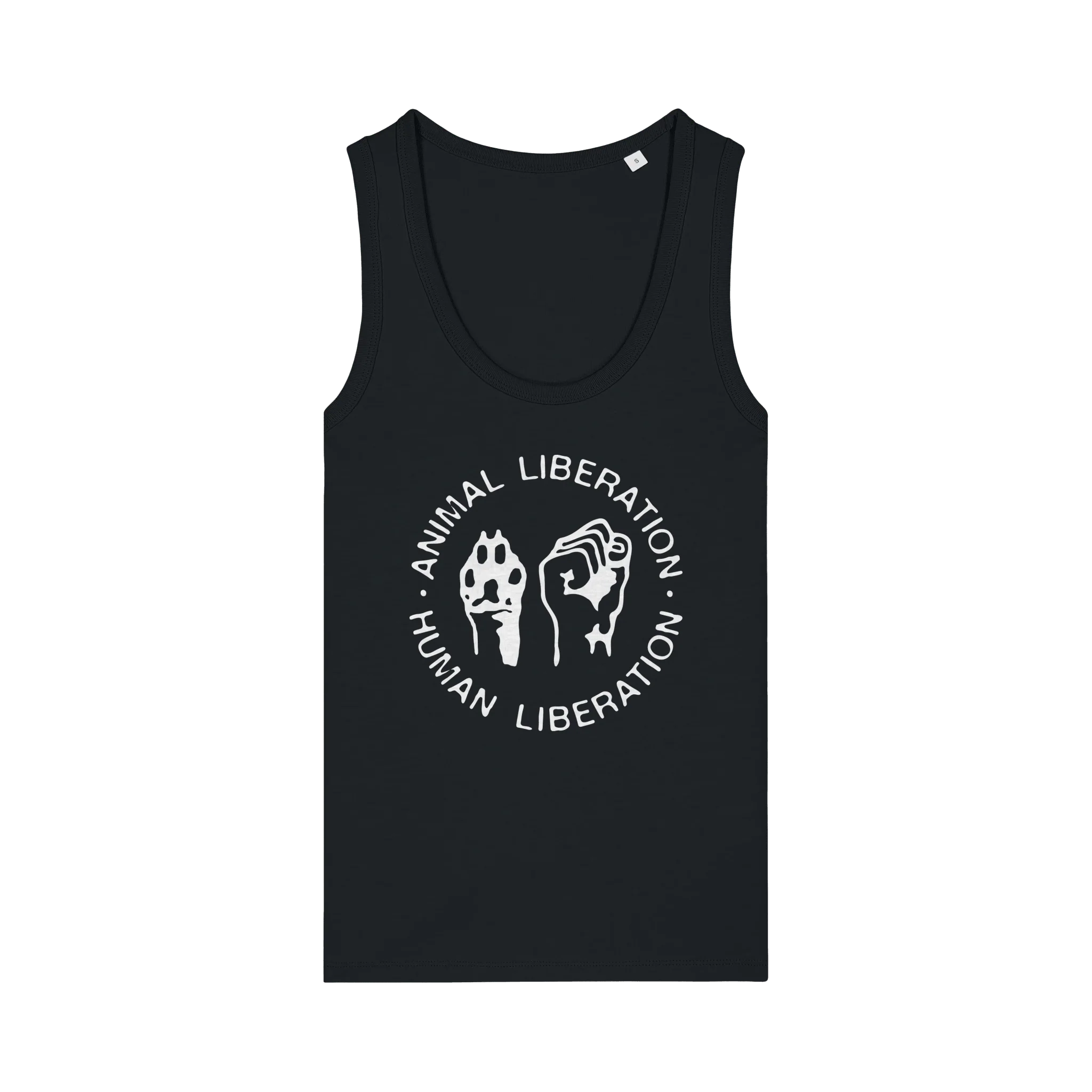 Animal Liberation Human Liberation Women's Tank Top - Image 3