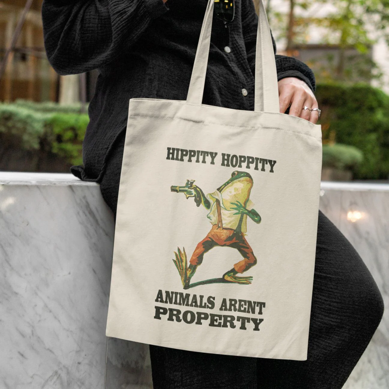 Animals Aren't Property Tote Bag - Image 2