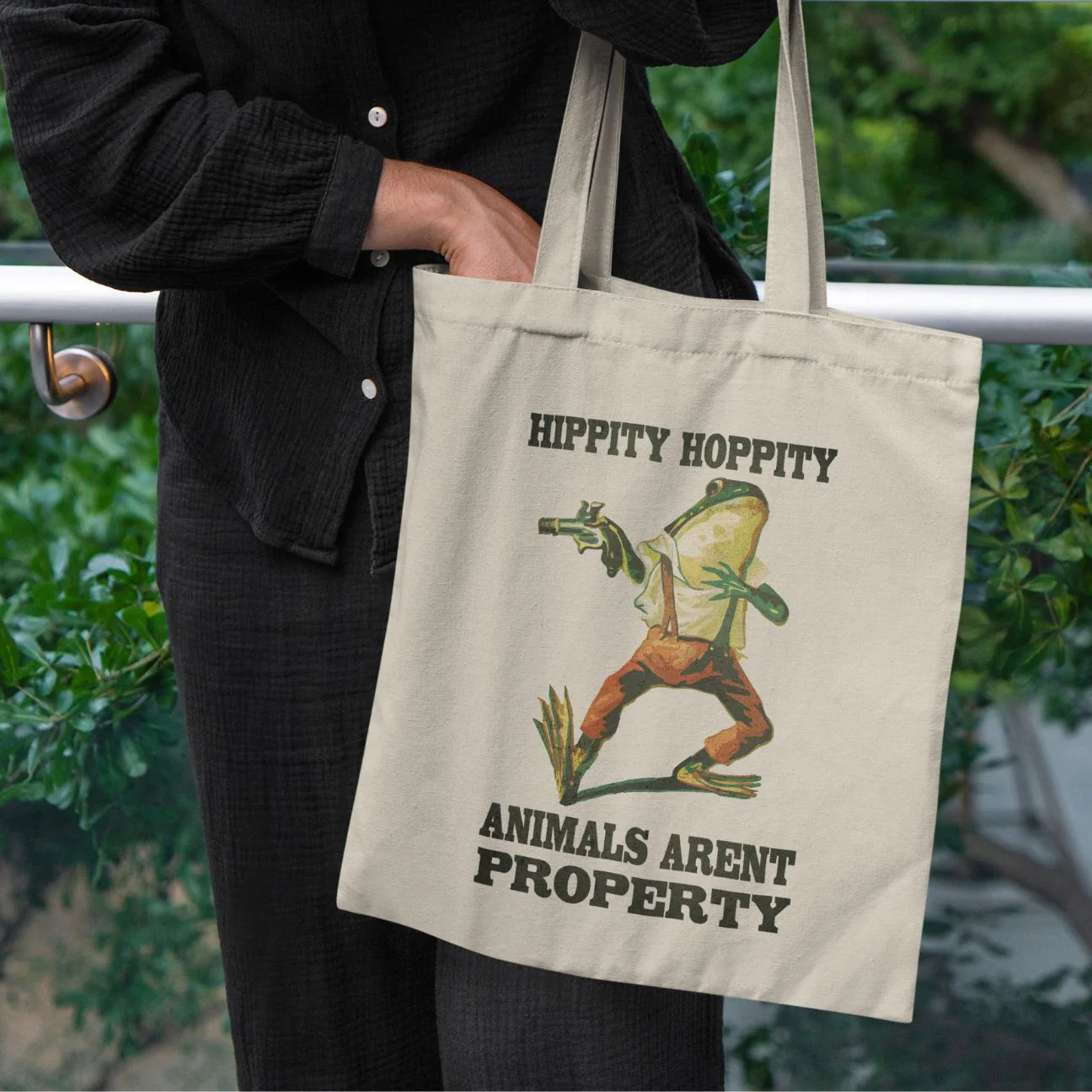 Animals Aren't Property Tote Bag - Image 3