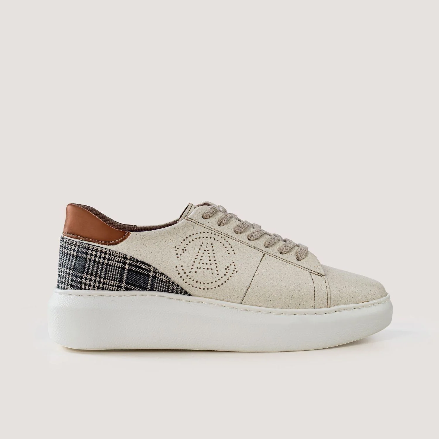Apple & corn sneakers JANE - caramel - Image 3