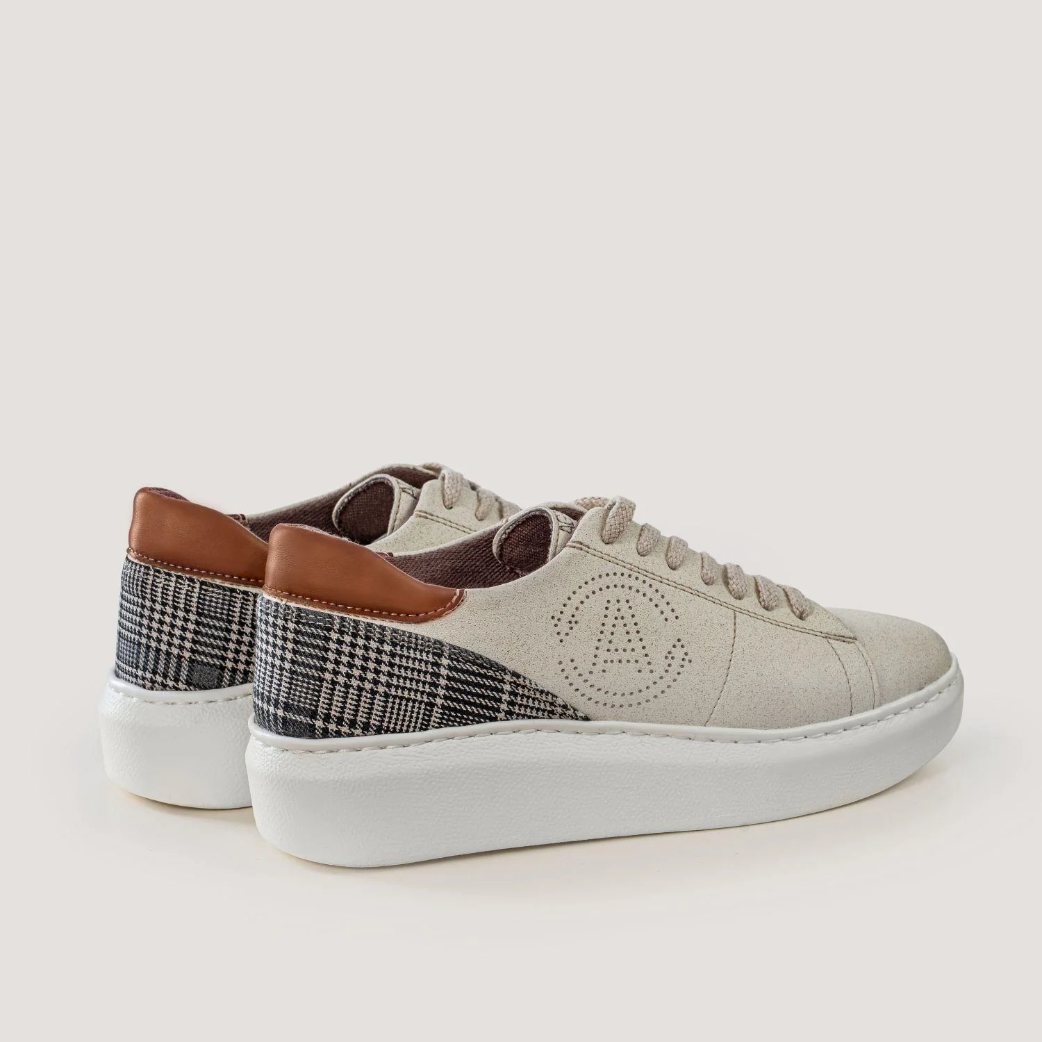 Apple & corn sneakers JANE - caramel - Image 5
