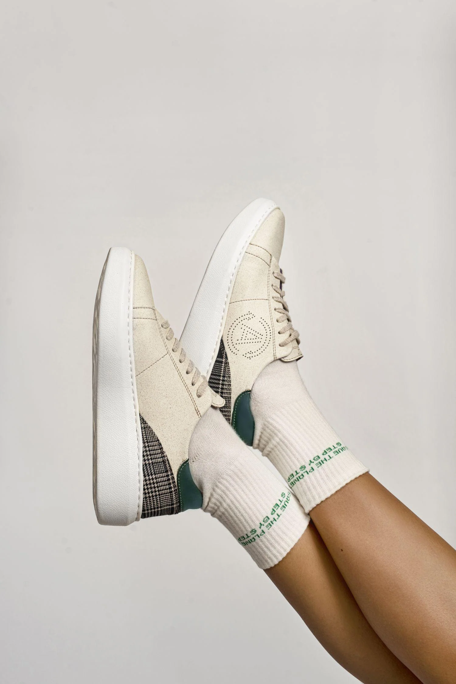 Apple & corn sneakers JANE - turquoise - Image 6