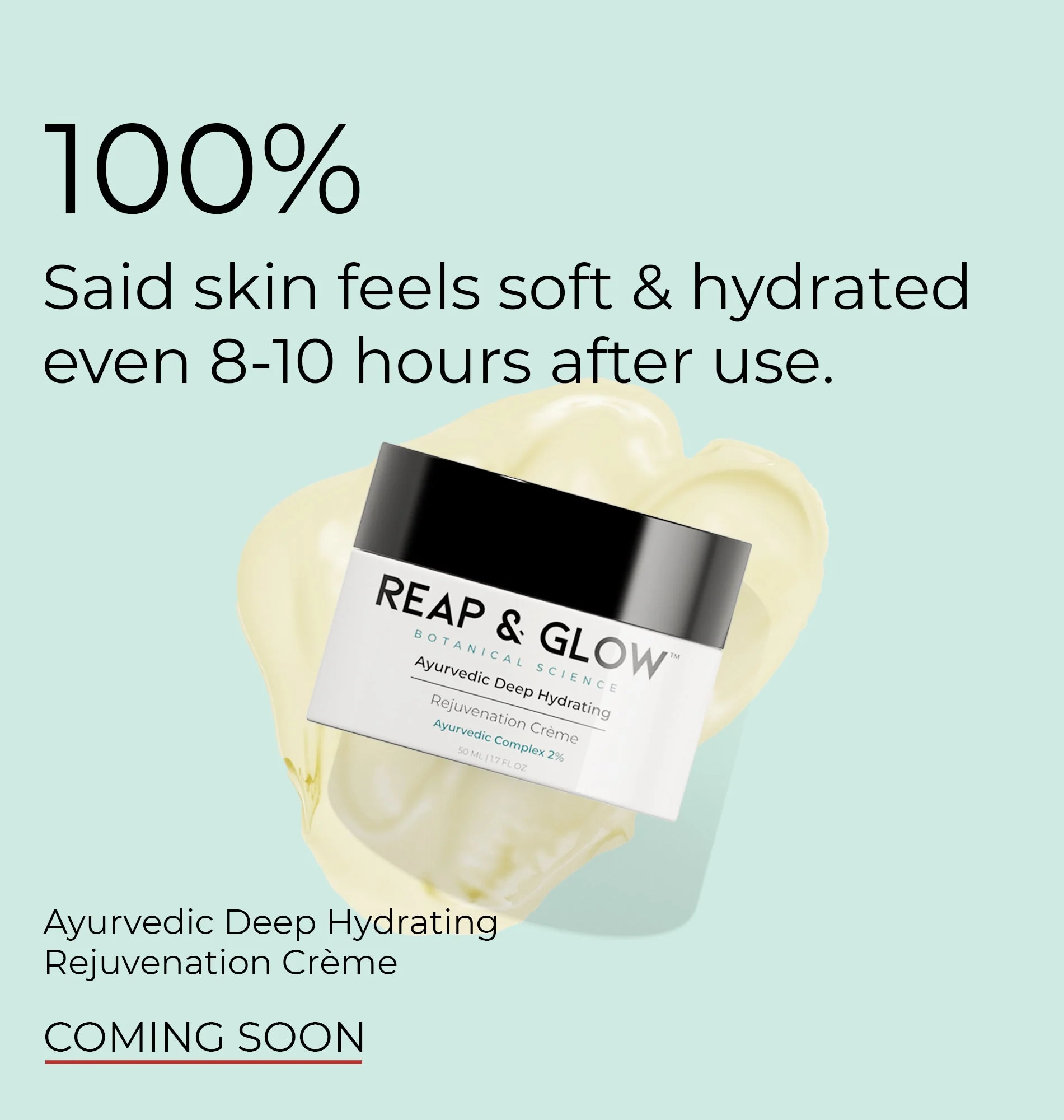 Ayurvedic Deep Hydrating Rejuvenation Crème  + Coffee Fruit Nourishing Cleanser - Image 6