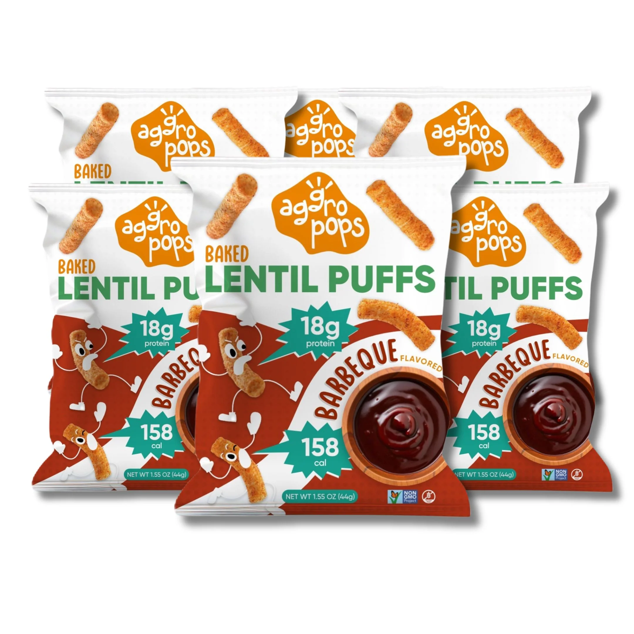 Aggropops Lentil Puffs | FREE SHIPPING| 18g protein & 158 Cal per bag! - Image 10