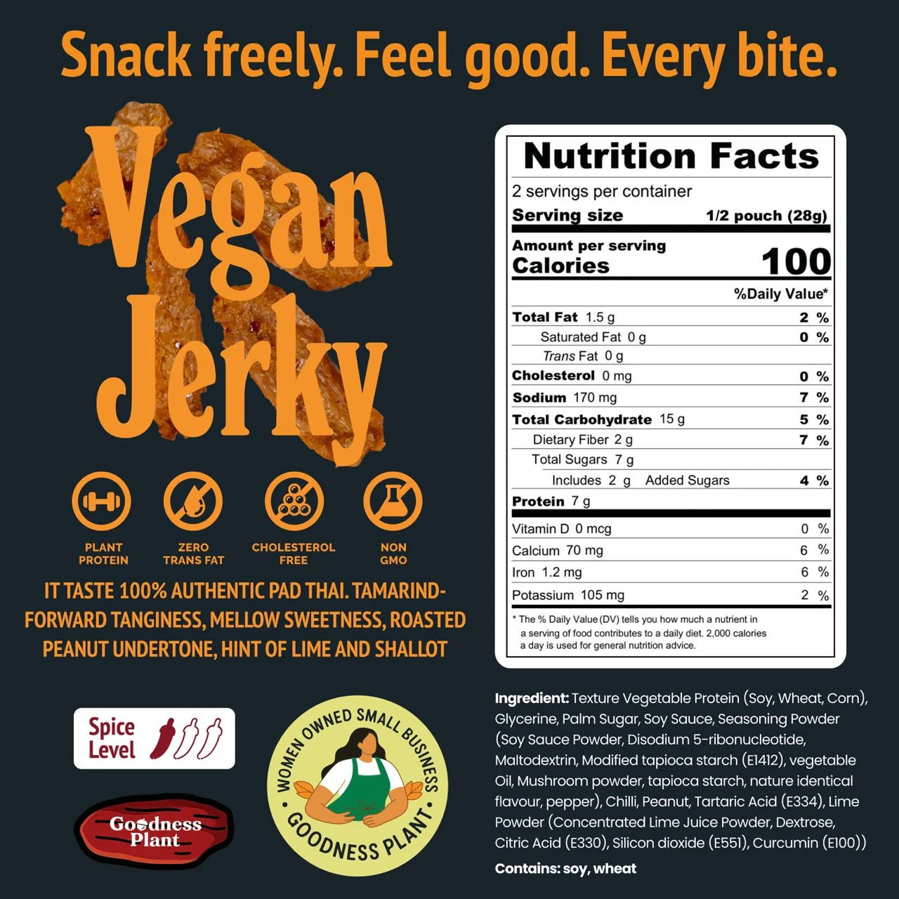 Bangkok Bites Jerky, Pad Thai - Image 3