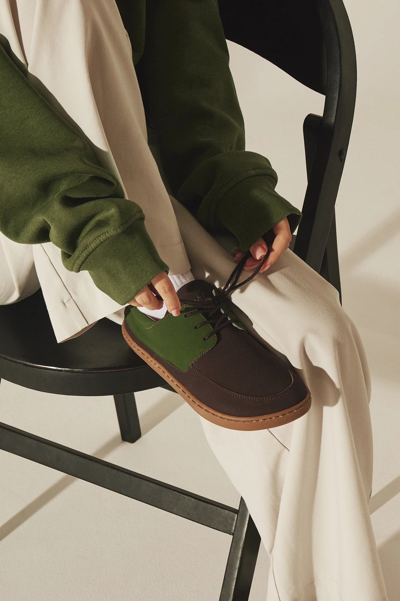 BARE 3 FOREST – vegan barefoot shoes made from plant-based leather - Image 2