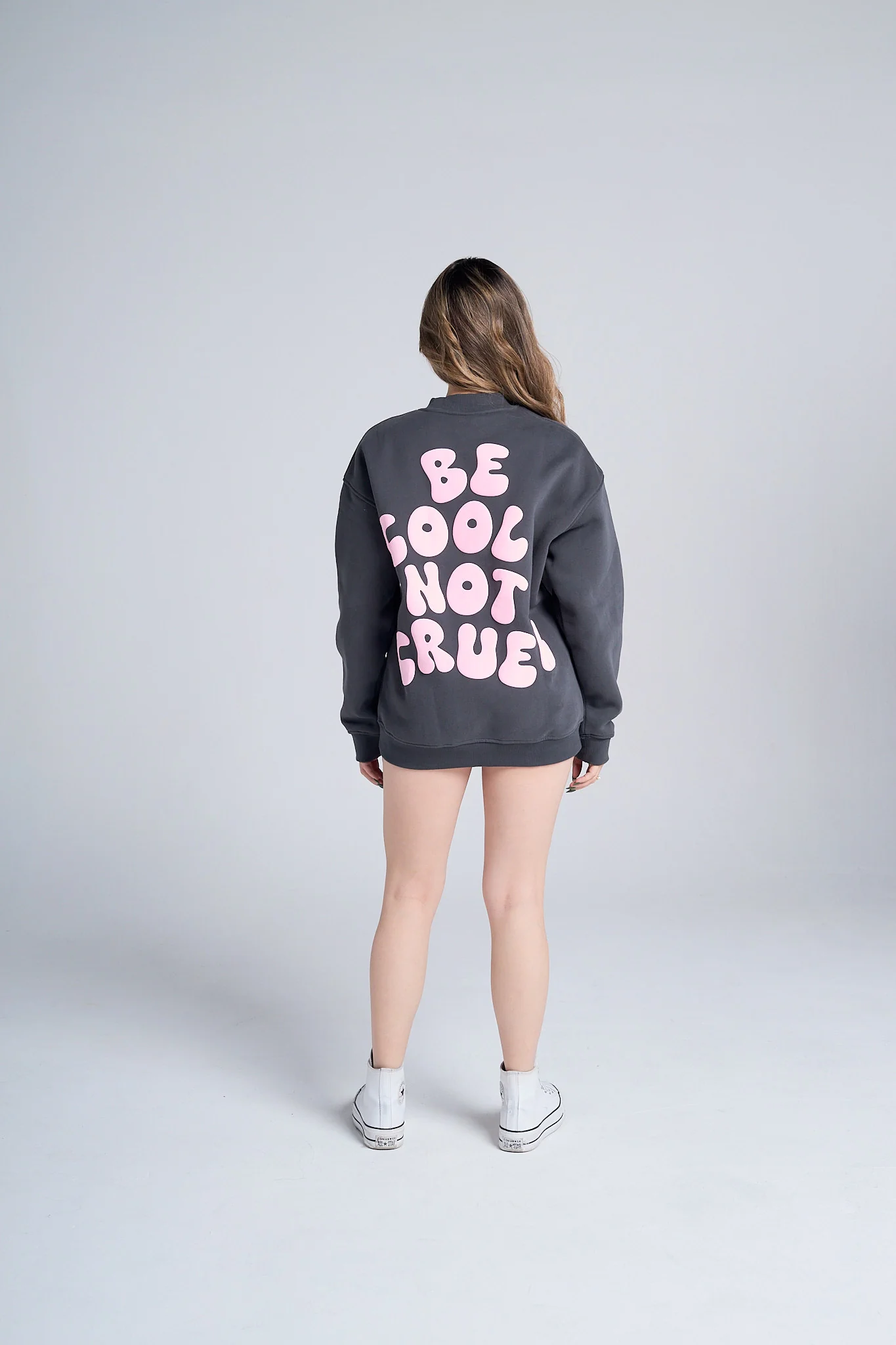 Be cool Not cruel Crewneck - Image 3