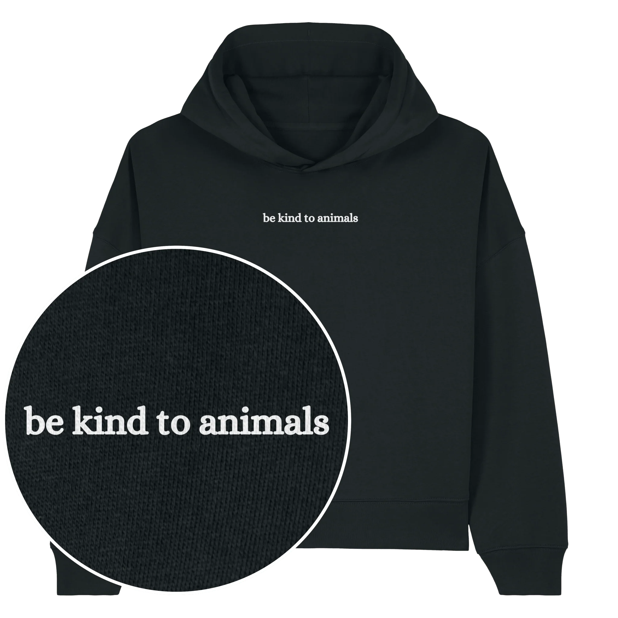 Be Kind To Animals Women's Hoodie - Image 2