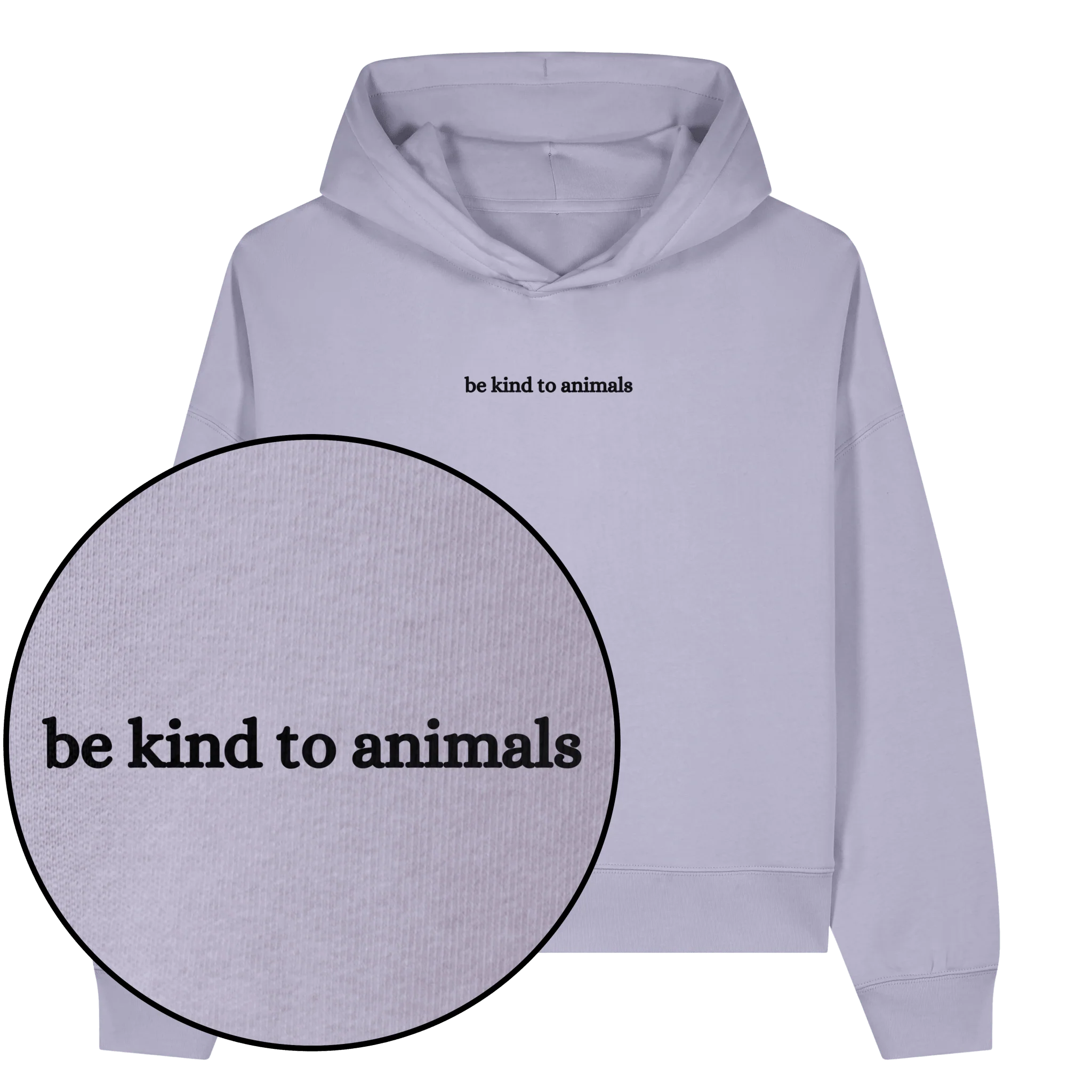 Be Kind To Animals Women's Hoodie - Image 3