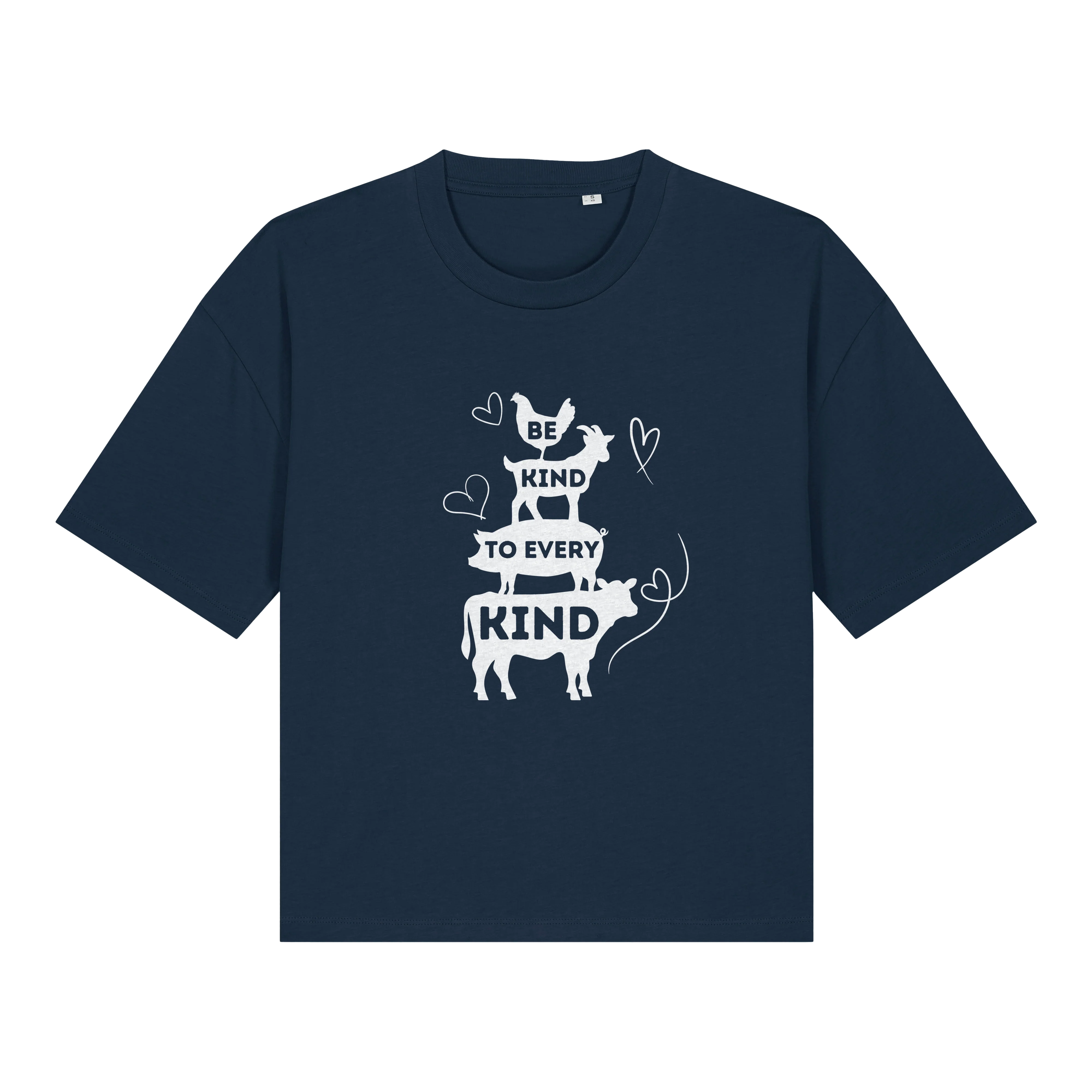 Be Kind To Every Kind Women's Boxy T-Shirt - Image 3