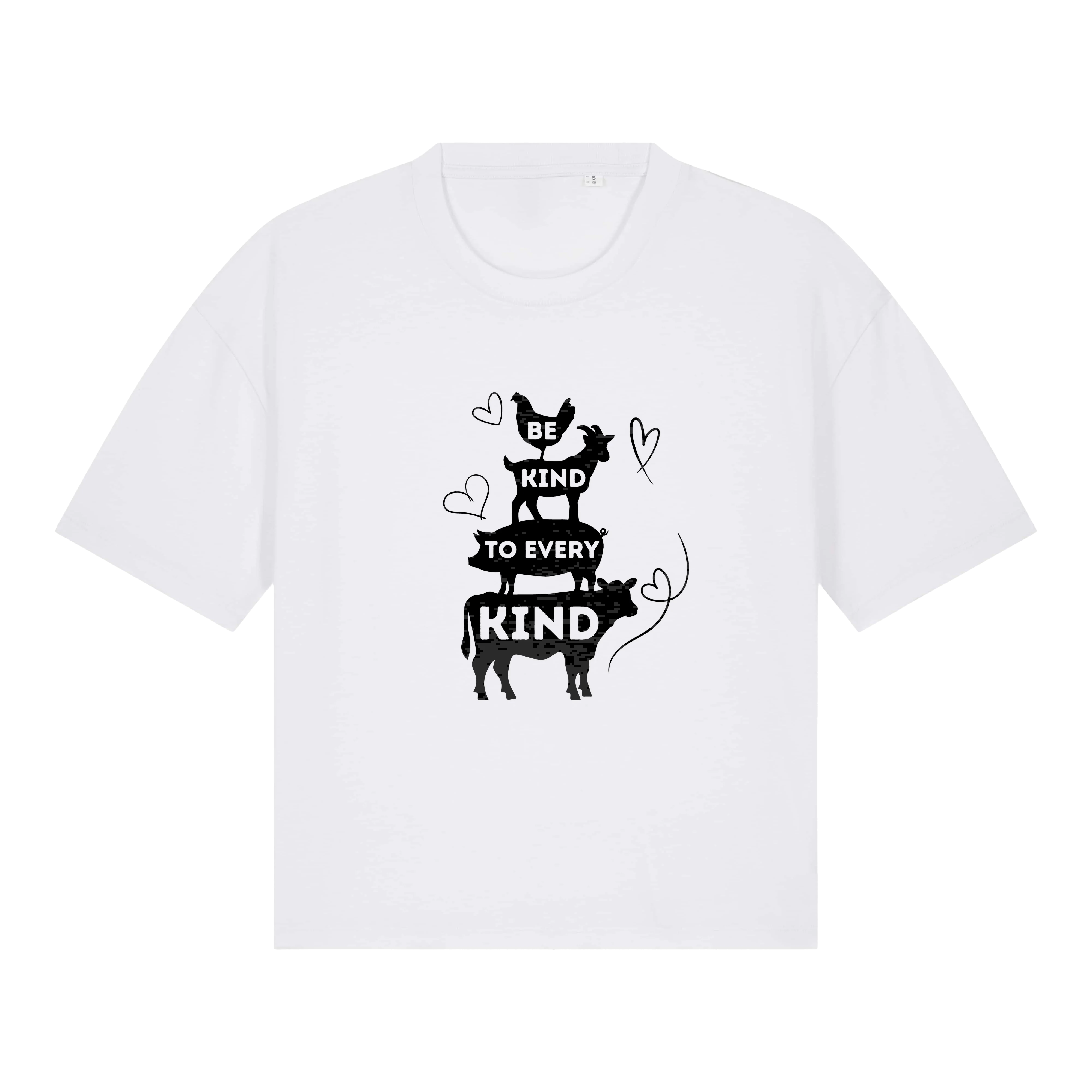 Be Kind To Every Kind Women's Boxy T-Shirt - Image 4