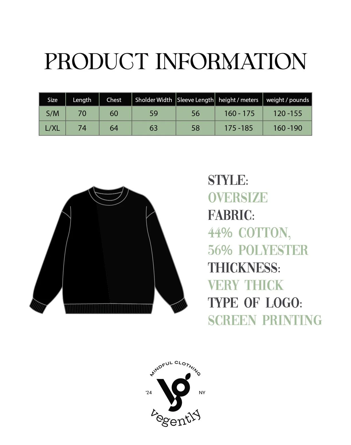 Be the change Crewneck - Image 6