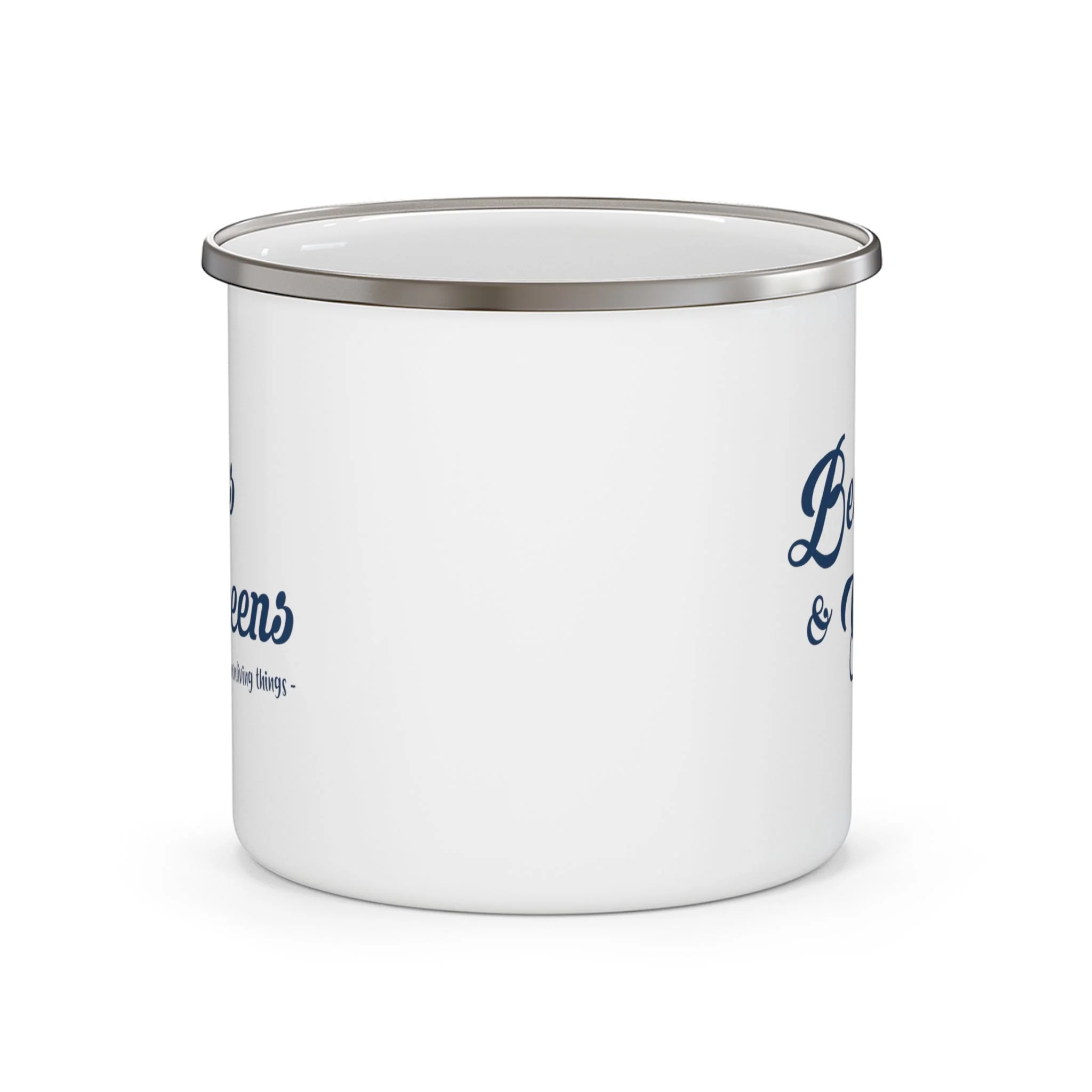 Beans & Greens - Enamel Mug - Image 2