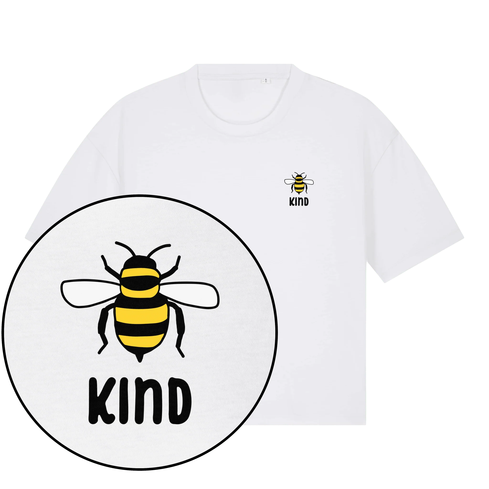 Bee Kind Women's Boxy T-Shirt - Image 3