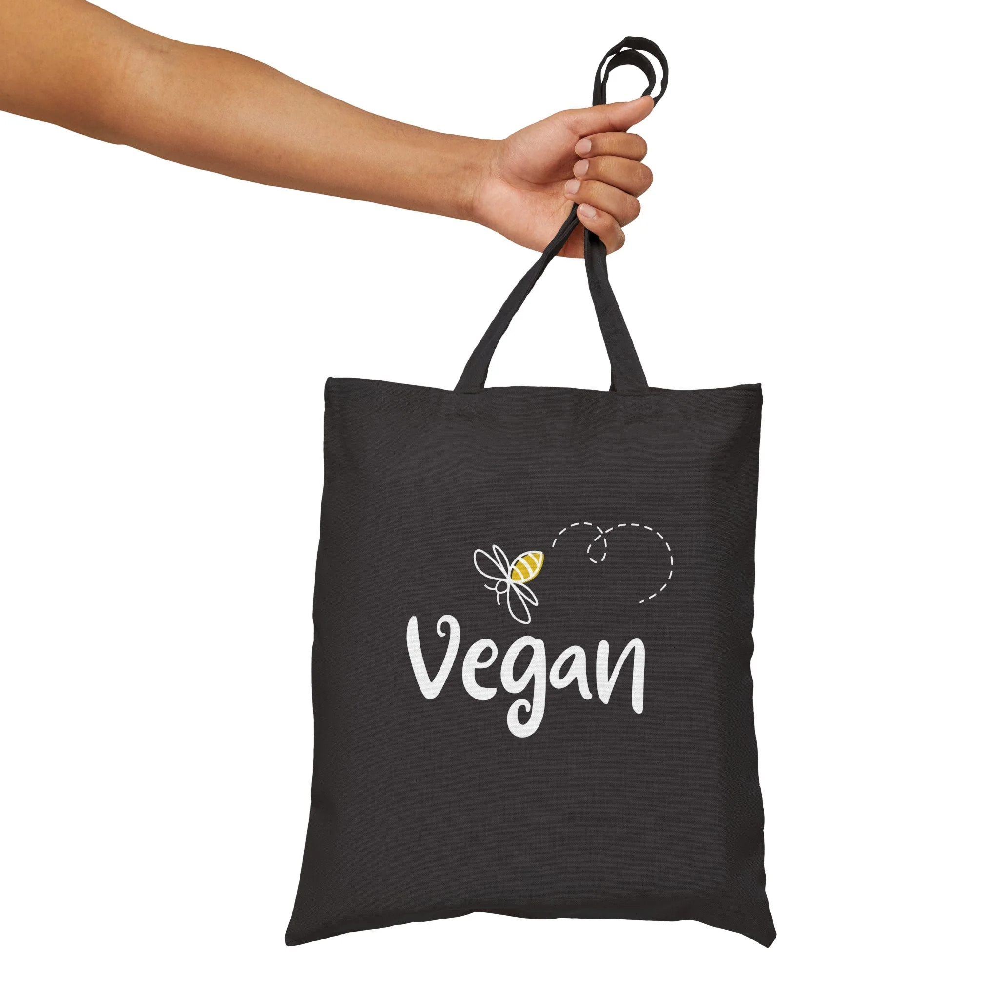 Bee Vegan - Tote Bag - Image 5