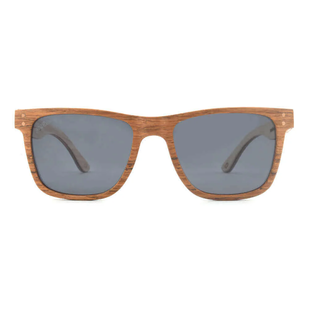 Benja - Wooden Veneer Sunglasses - Image 6