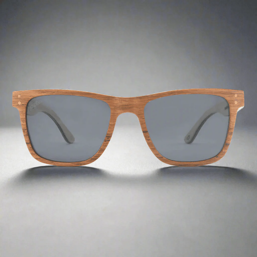Benja - Wooden Veneer Sunglasses - Image 7