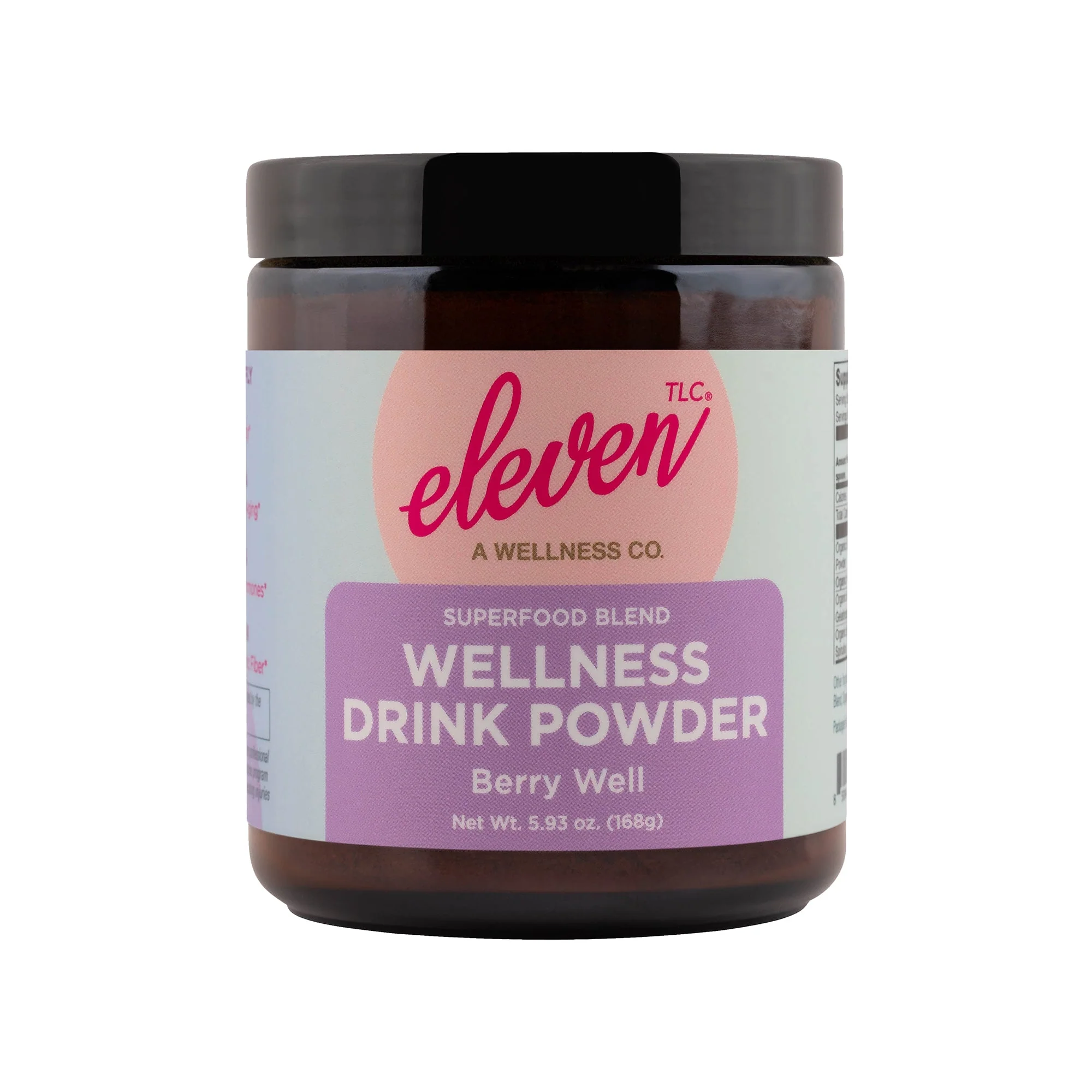 Berry Well Superfood Latte Drink Mix – Caffeine Free Energy, Tea & Mocktail Powder
