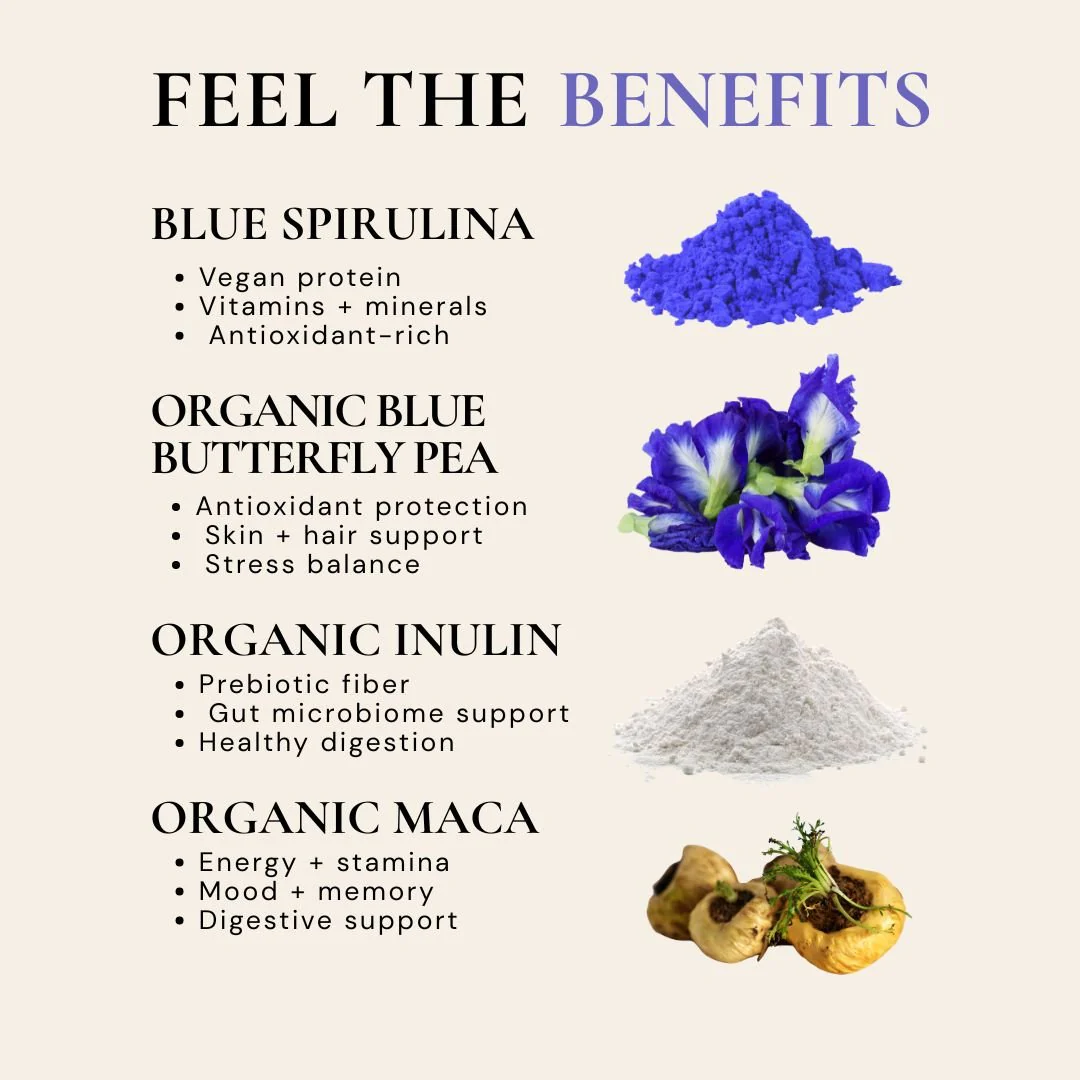 Berry Well Superfood Latte Drink Mix – Caffeine Free Energy, Tea & Mocktail Powder - Image 5