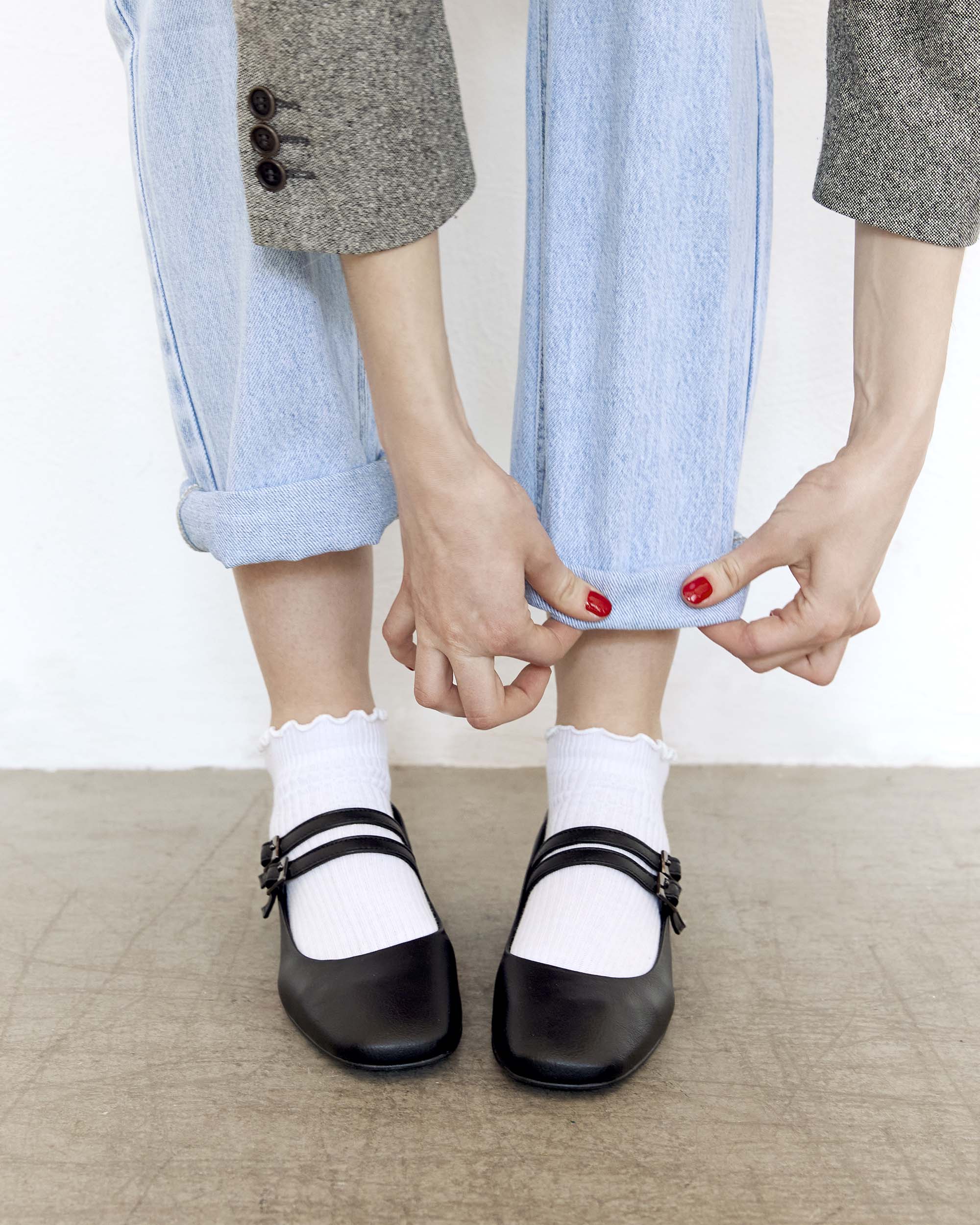 Blackberry Mary Jane Pumps black ballerinas - Image 10