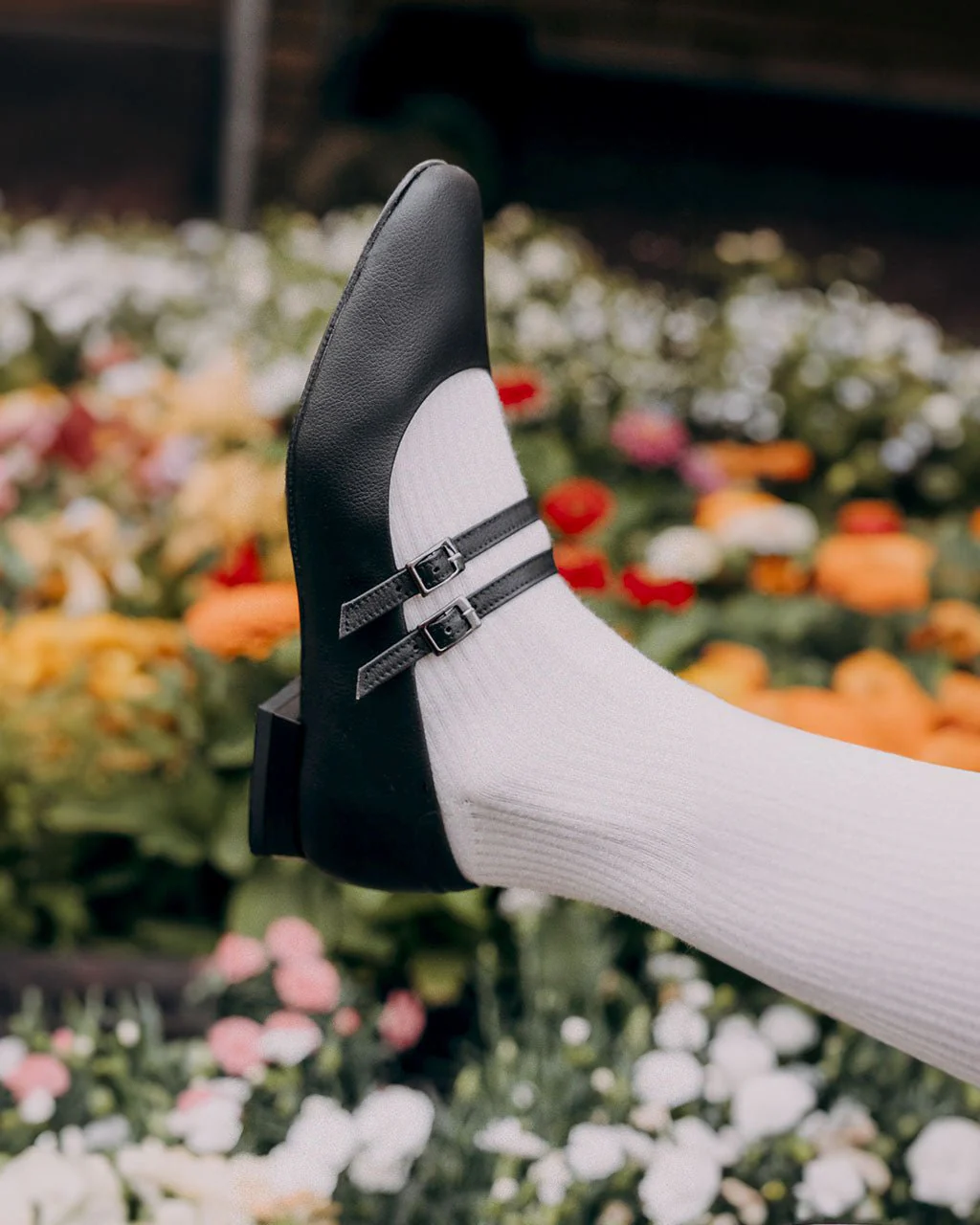 Blackberry Mary Jane Pumps black ballerinas - Image 2