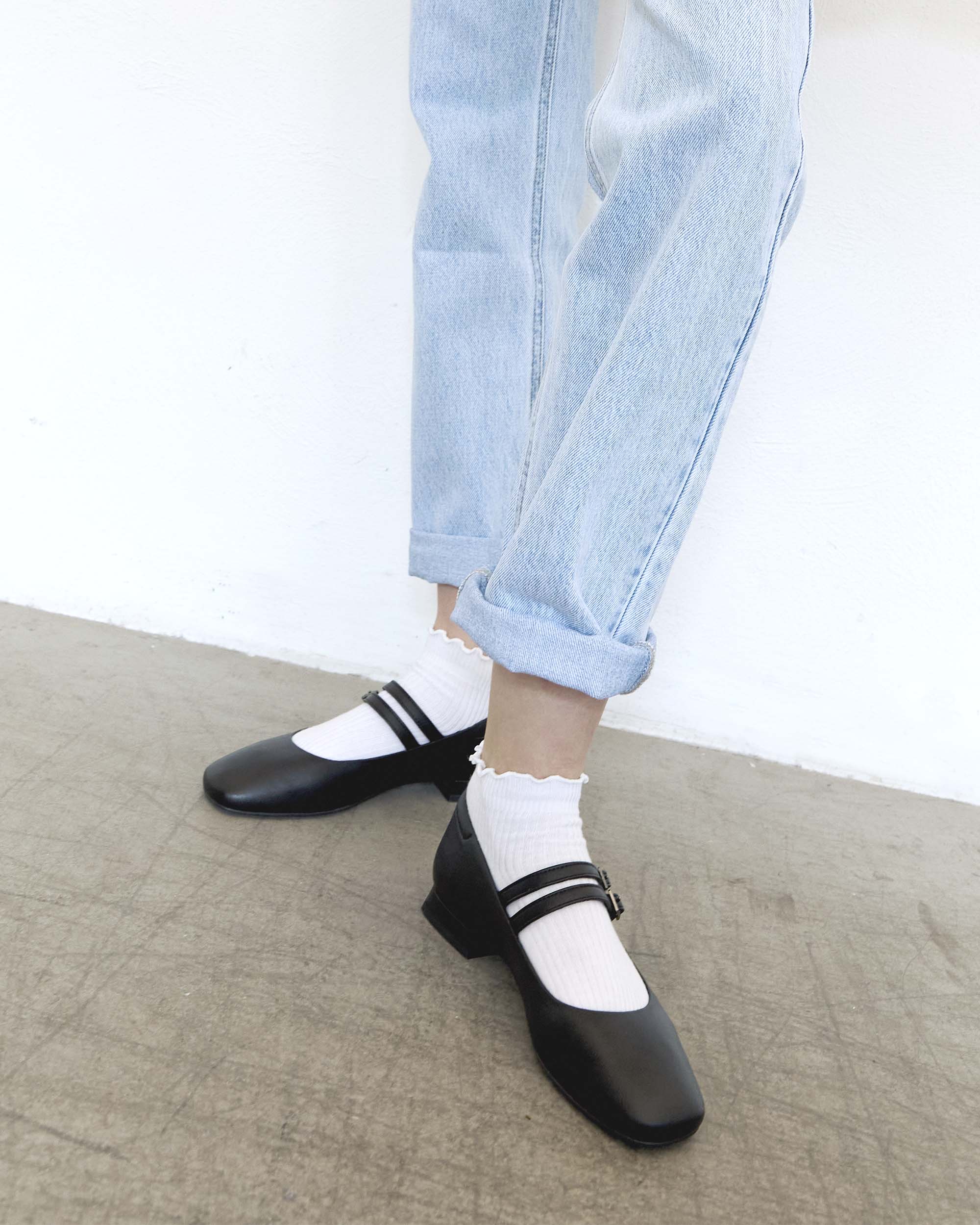 Blackberry Mary Jane Pumps black ballerinas - Image 9