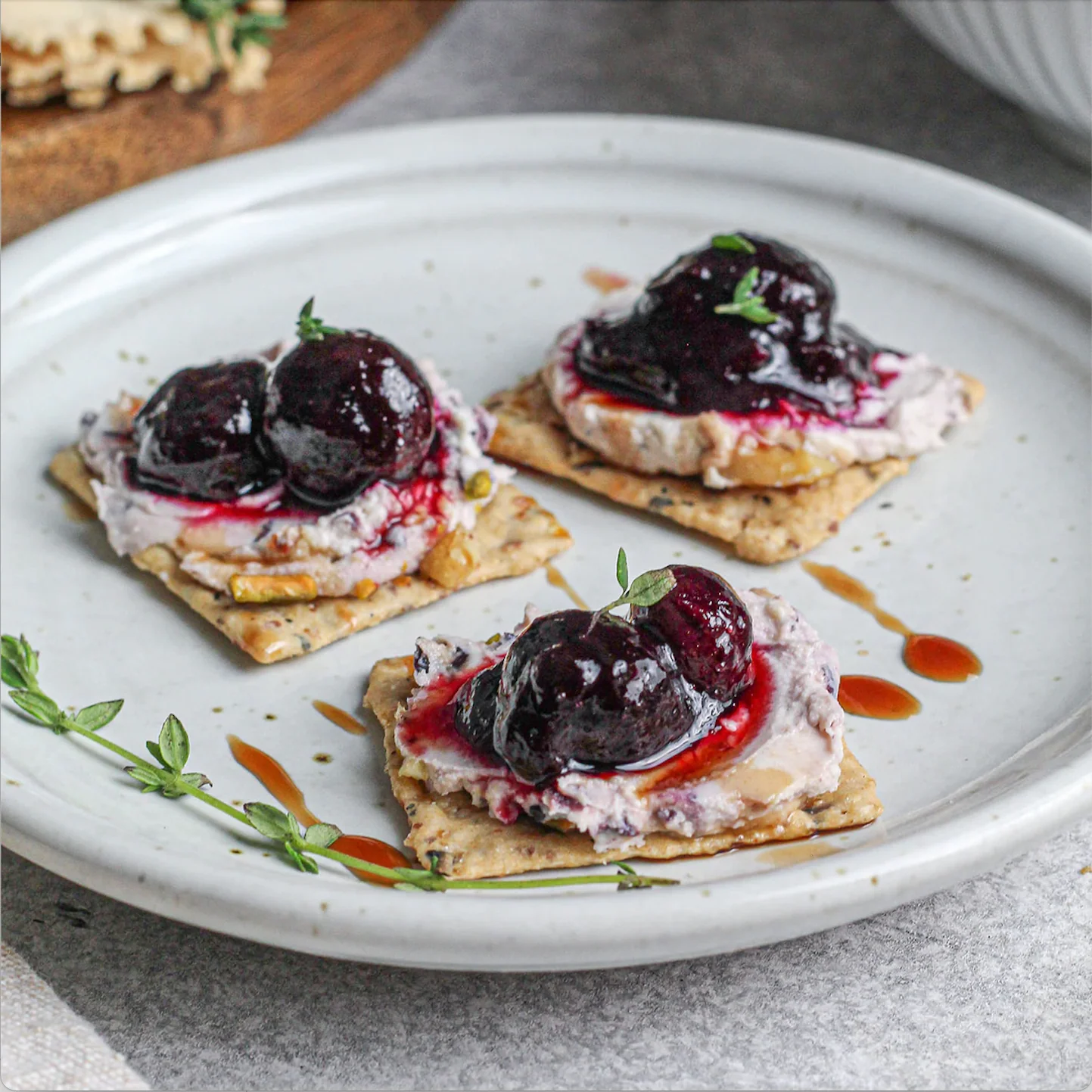 Blueberry Vegan Goat-Style Cashew Cheese - Voted BEST VEGAN CHEESE by USA Today's Reader's Choice Awards! - Image 2